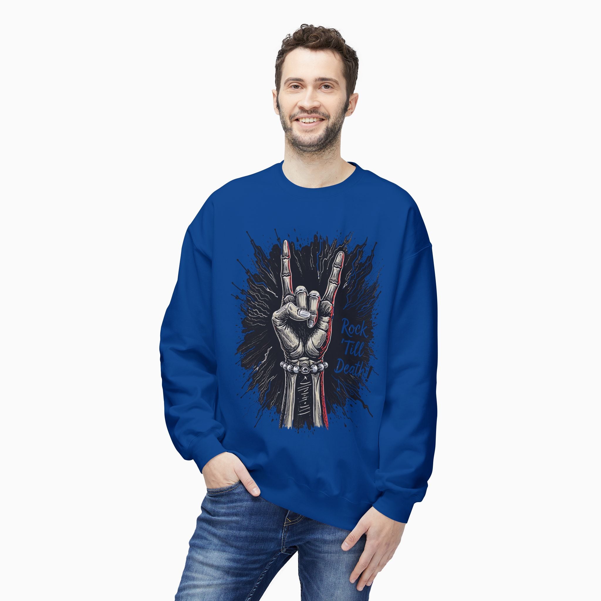 Rock and Roll Till Death Unisex Sweatshirt