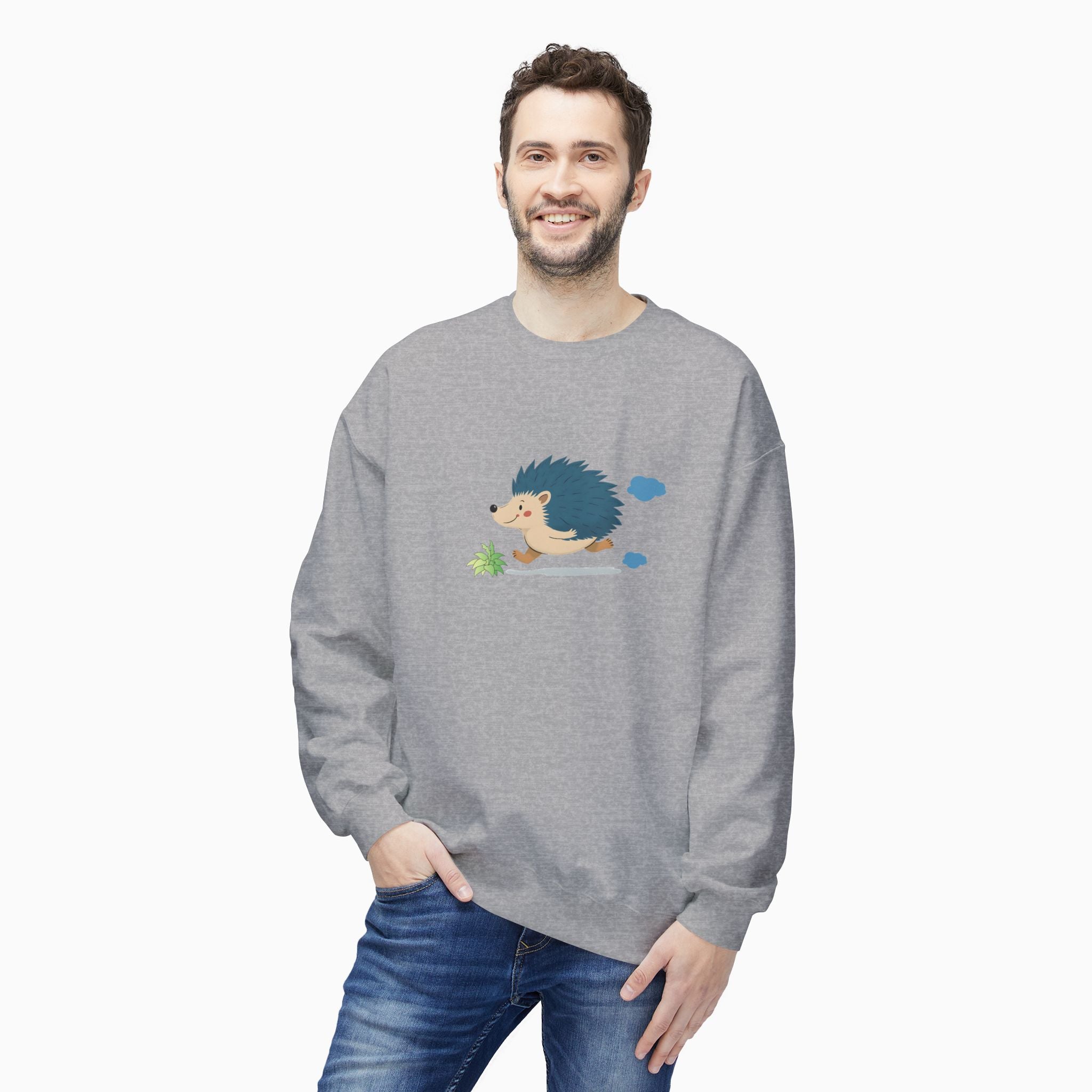 Cute Hedgehog Unisex Sweatshirt