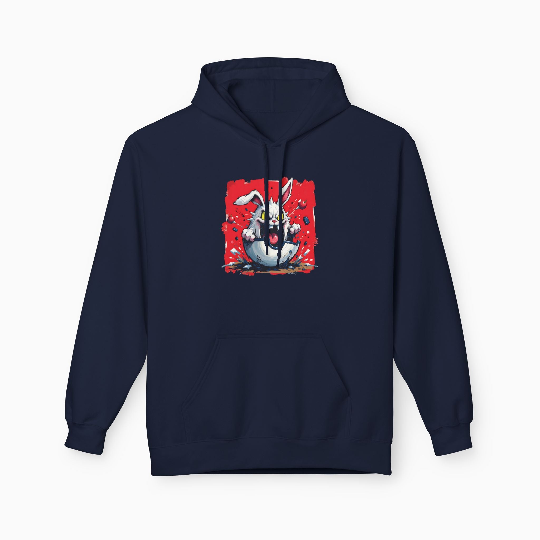 Crazy Rabbit Poké Ball Unisex Hoodie