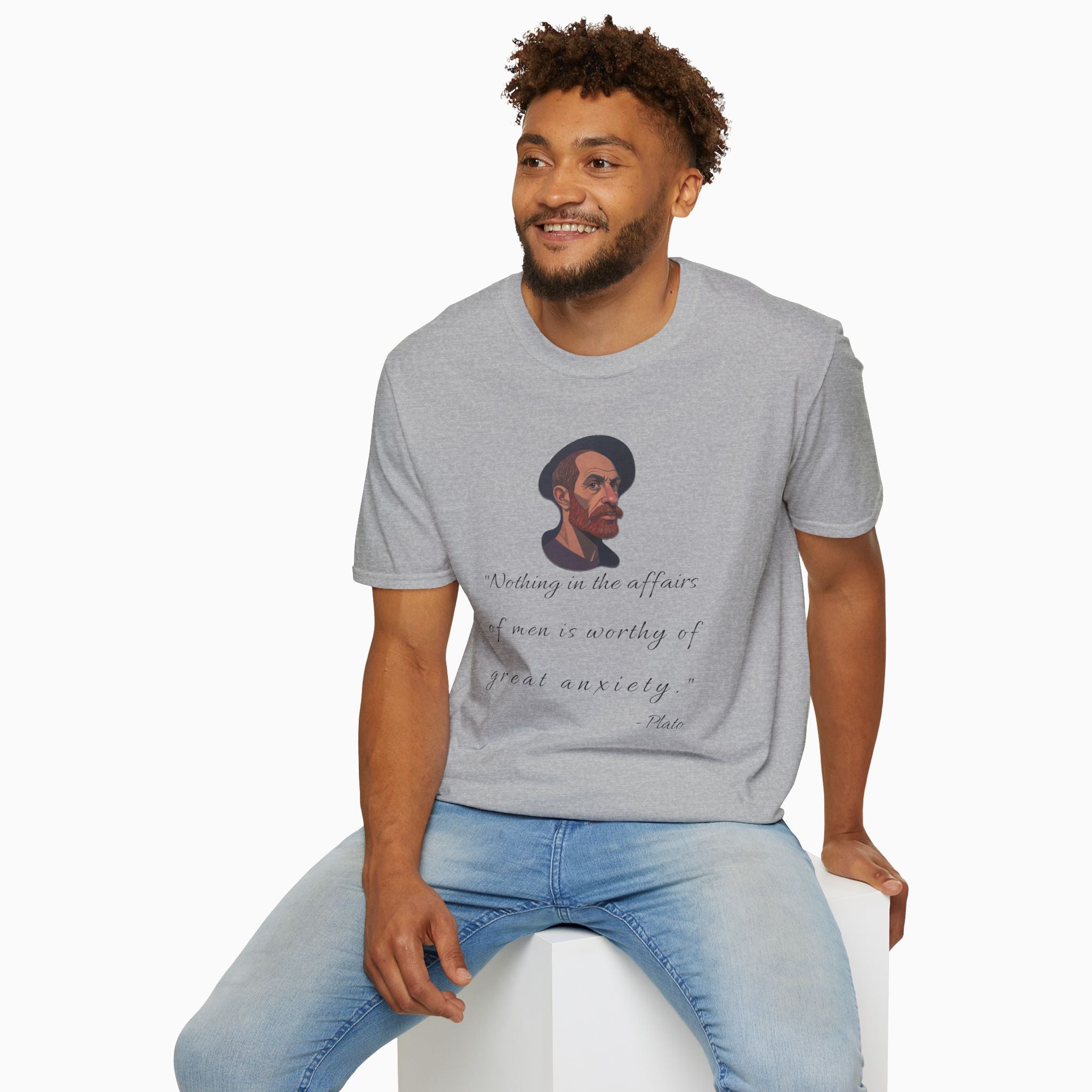 Plato LIfe Advice Unisex T-shirt