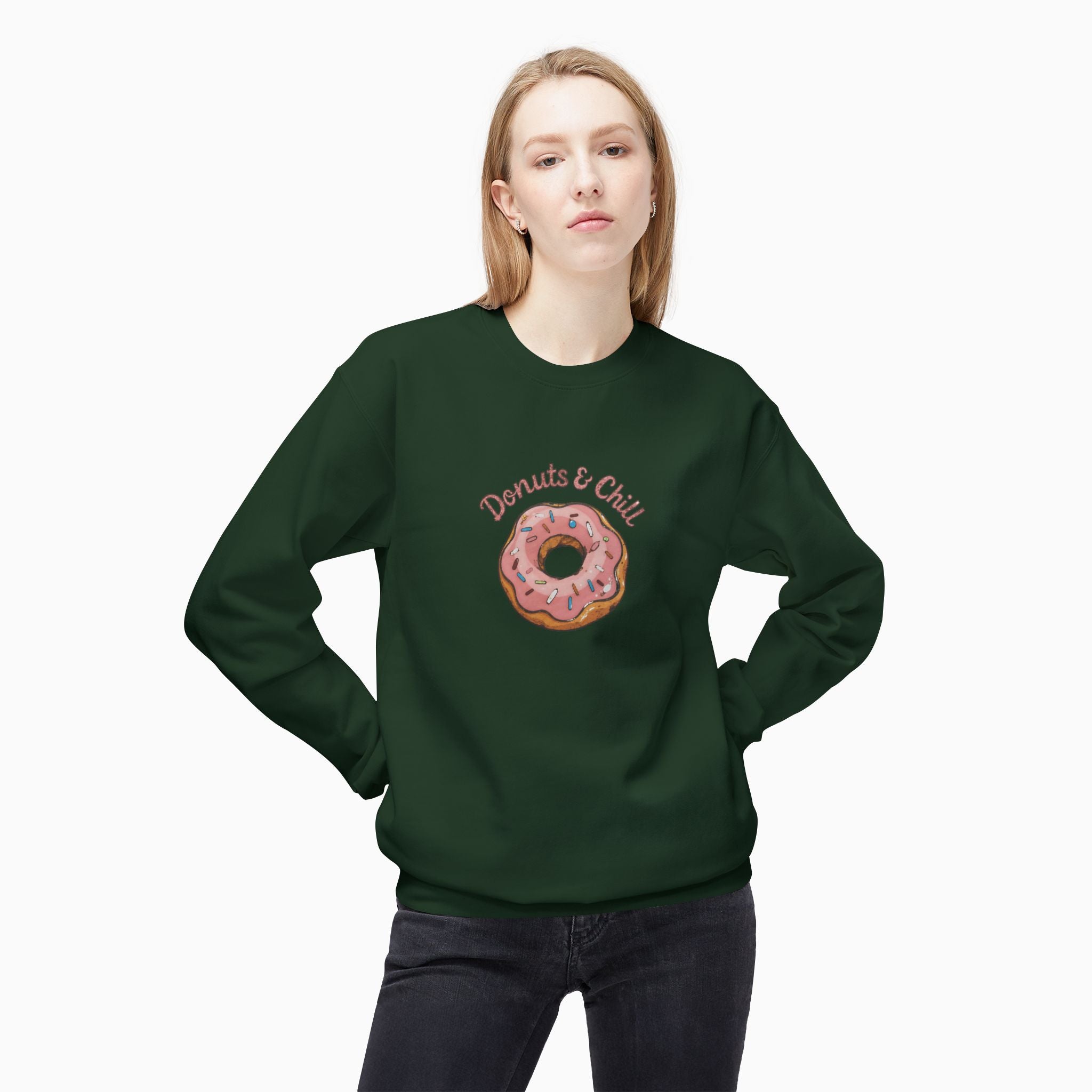 Donuts & Chill Unisex Sweatshirt