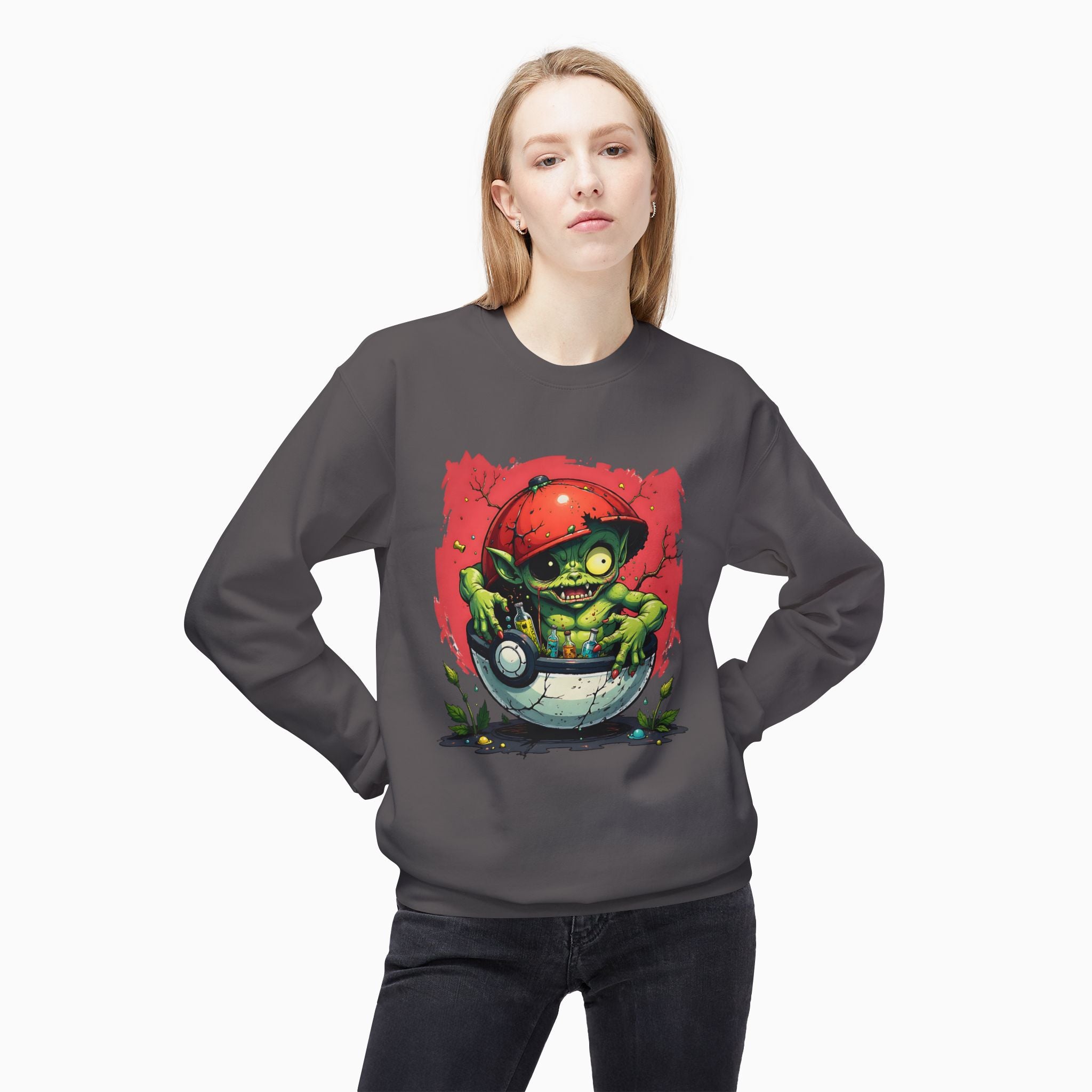 Zombie Poké Ball Unisex Sweatshirt