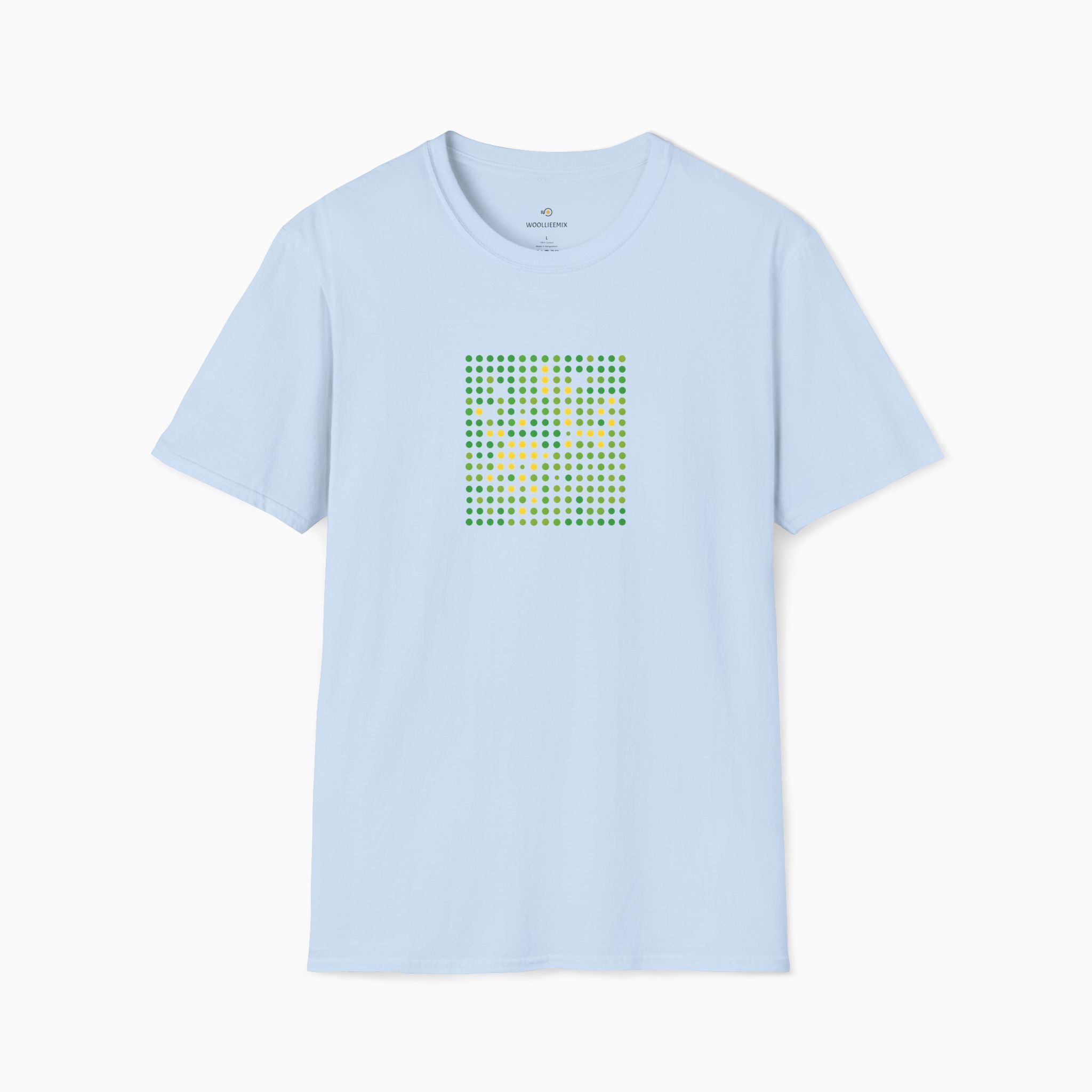 Green & Yellow QR Code Unisex T-Shirt