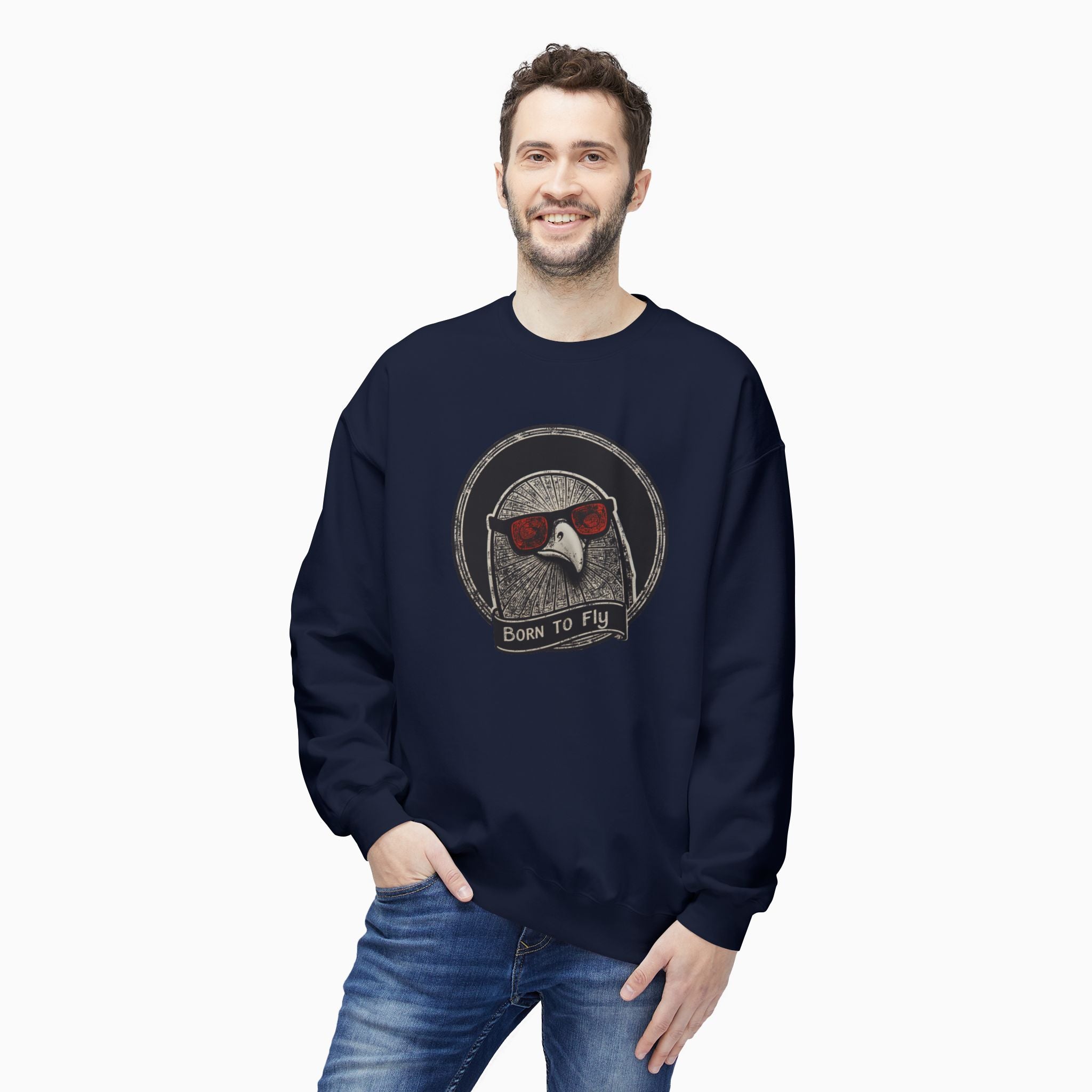 Born To Fly Eagle Unisex Sweatshirt