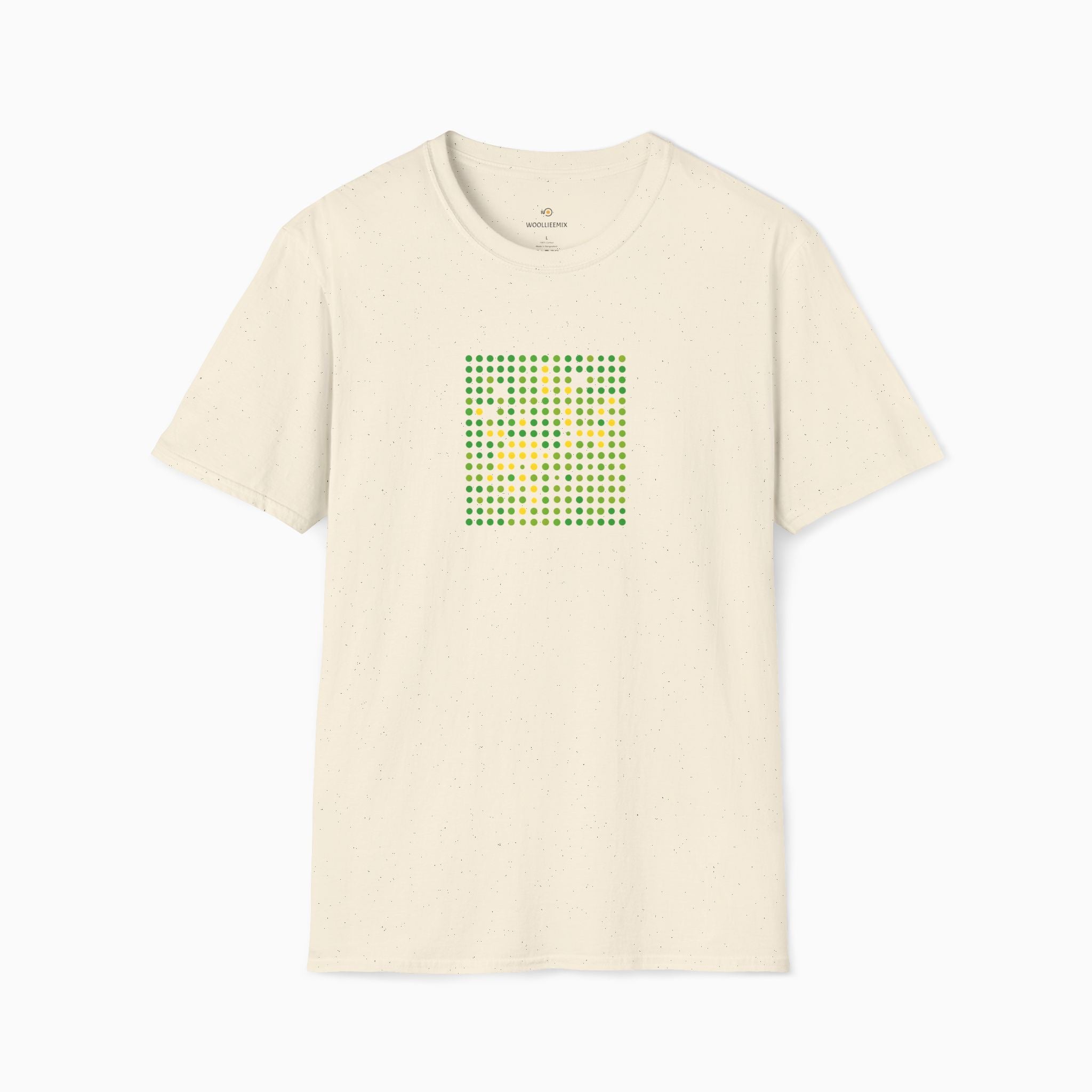 Green & Yellow QR Code Unisex T-Shirt