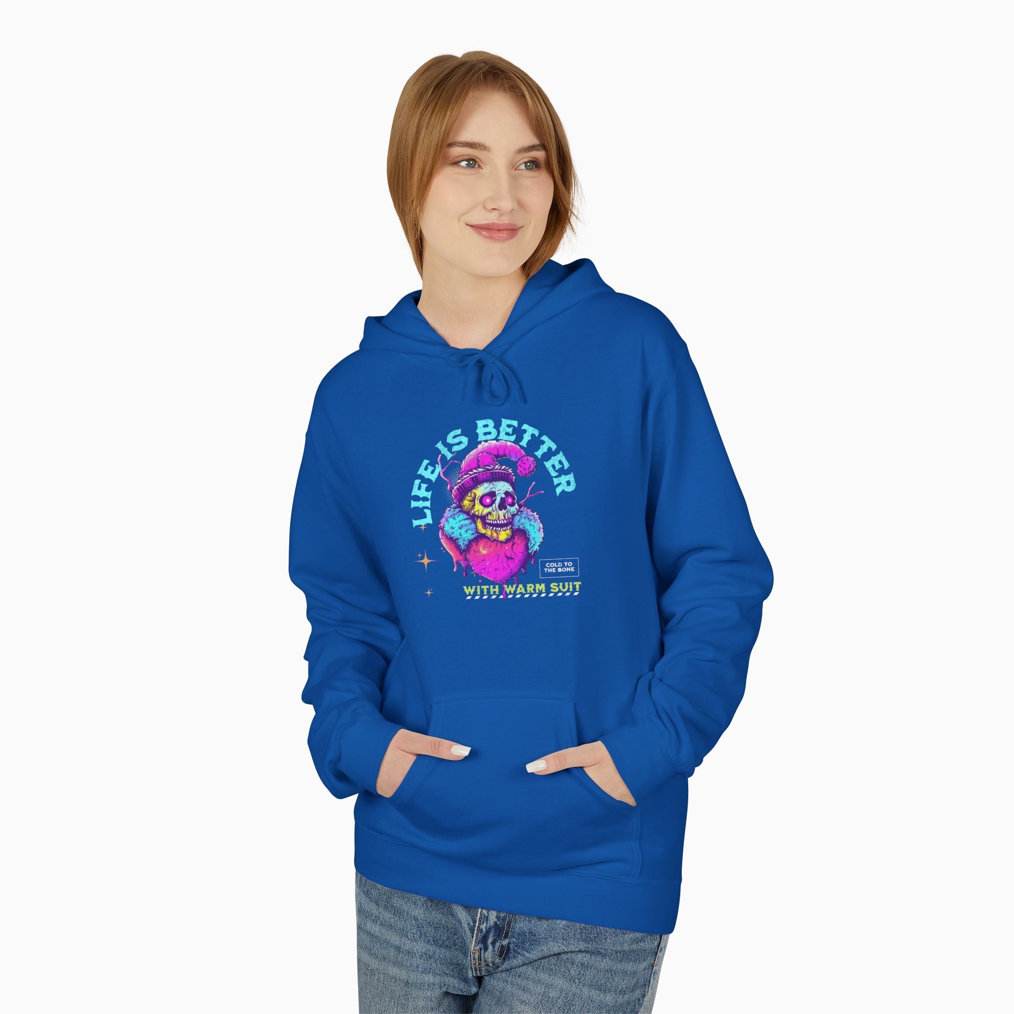 Life Is Better With Warm Suit Unisex Hoodie