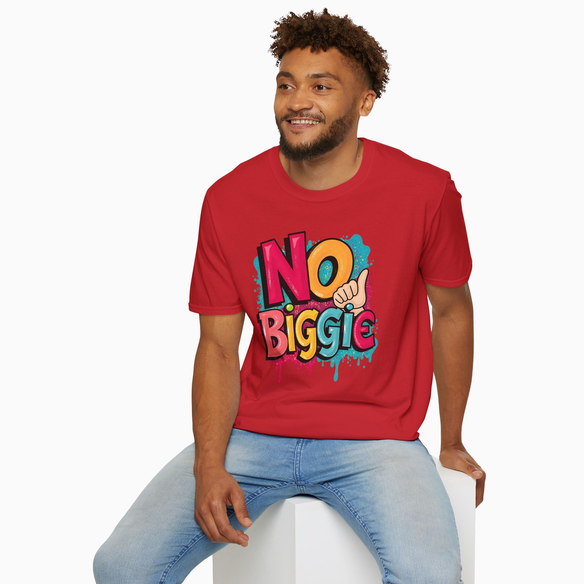 Thumbs Up & No Biggie Unisex T-Shirt