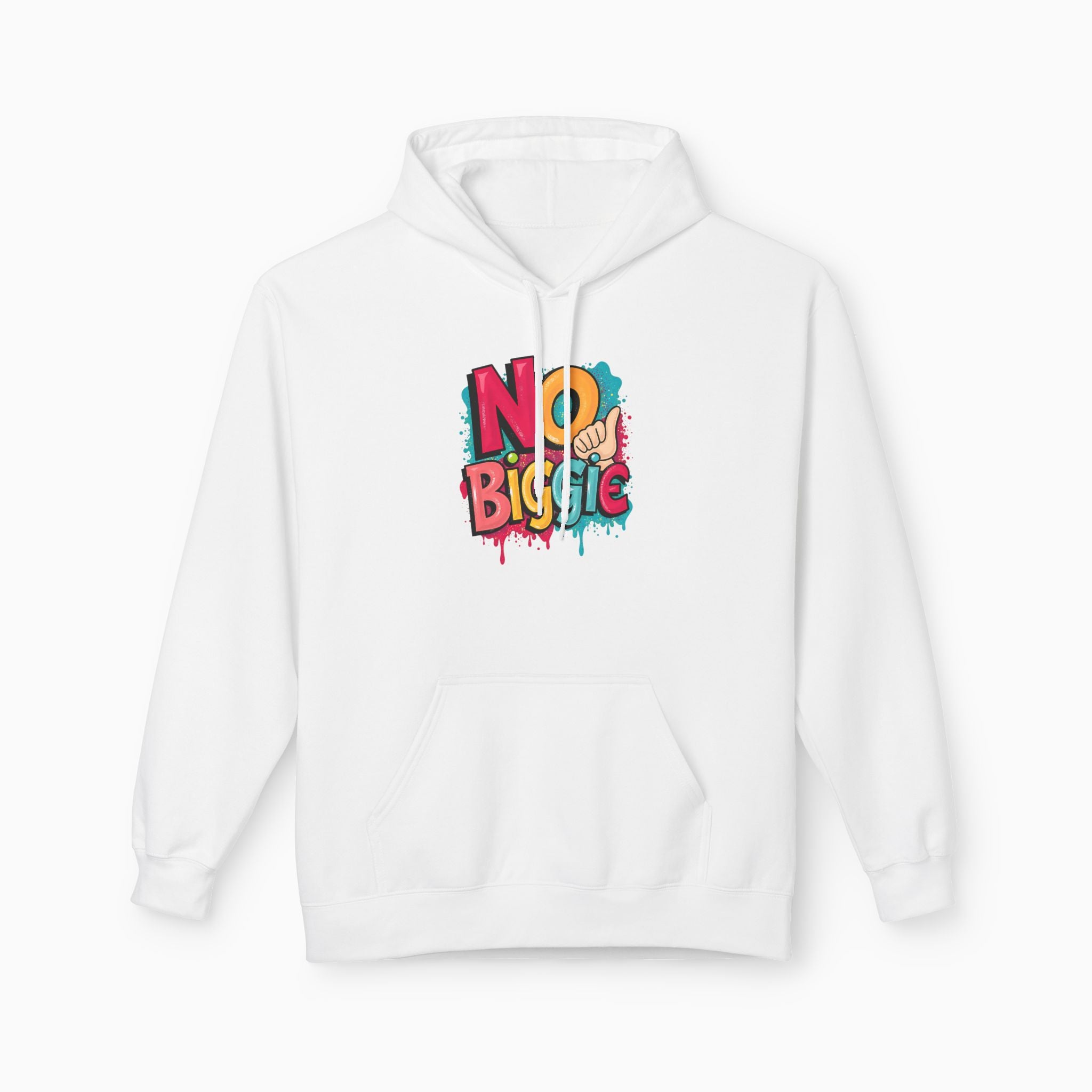 Thumbs Up & No Biggie Unisex Hoodie