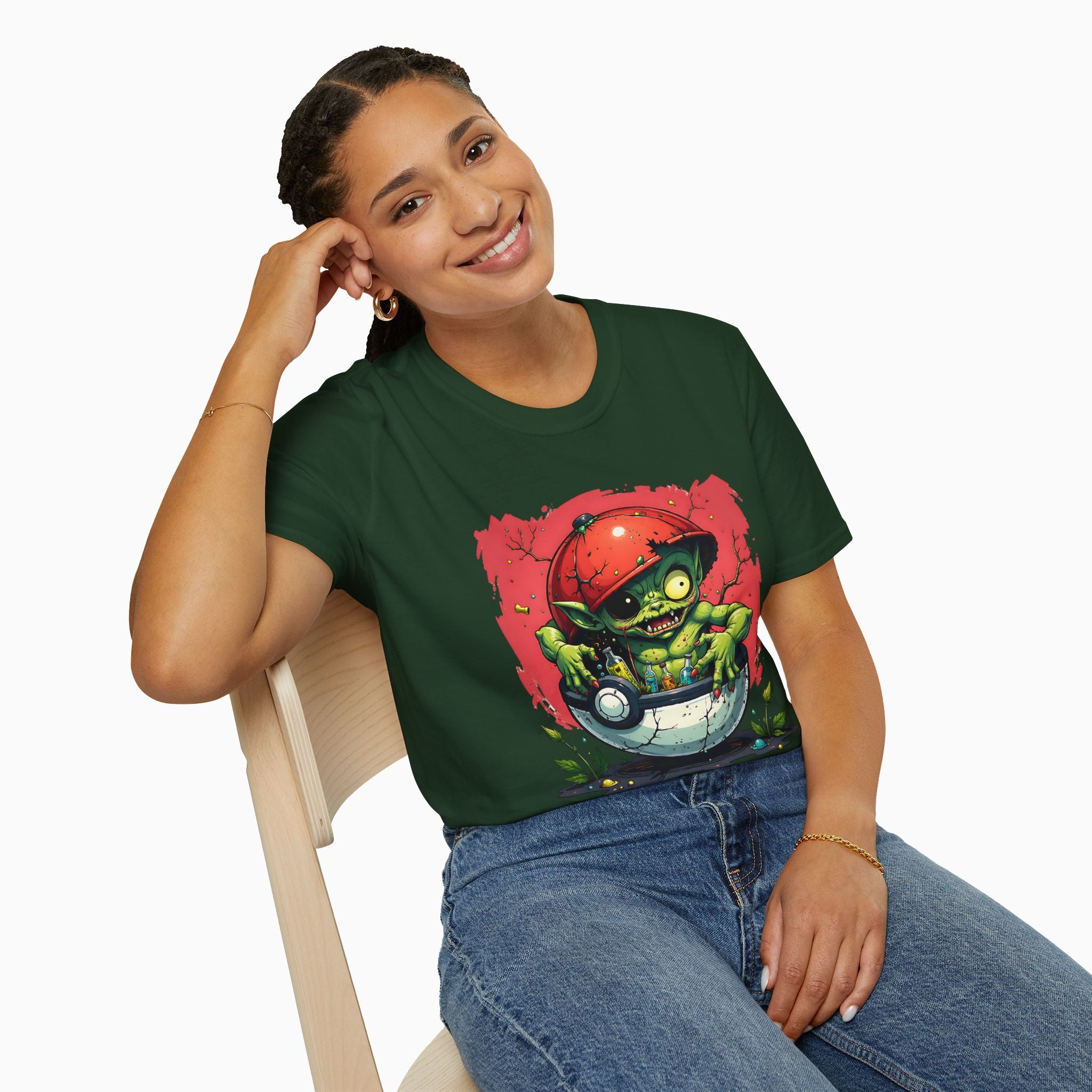 Zombie Poké Ball Unisex T-Shirt