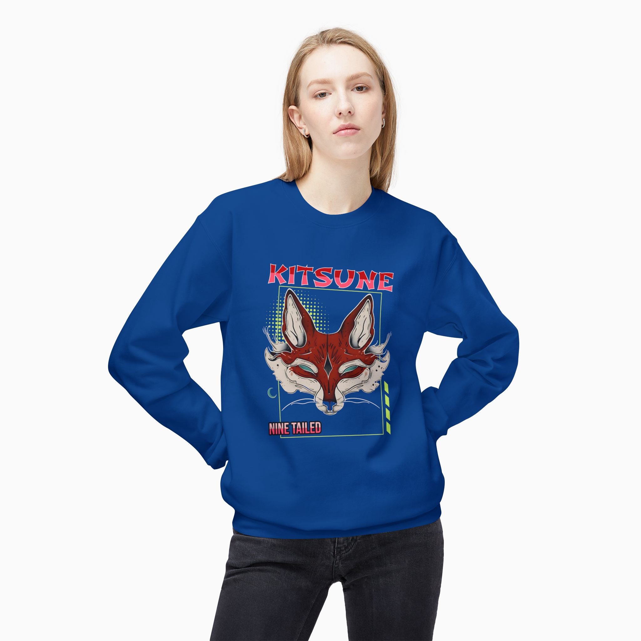 Kitsune Nine Tailed Fox Unisex Sweatshirt