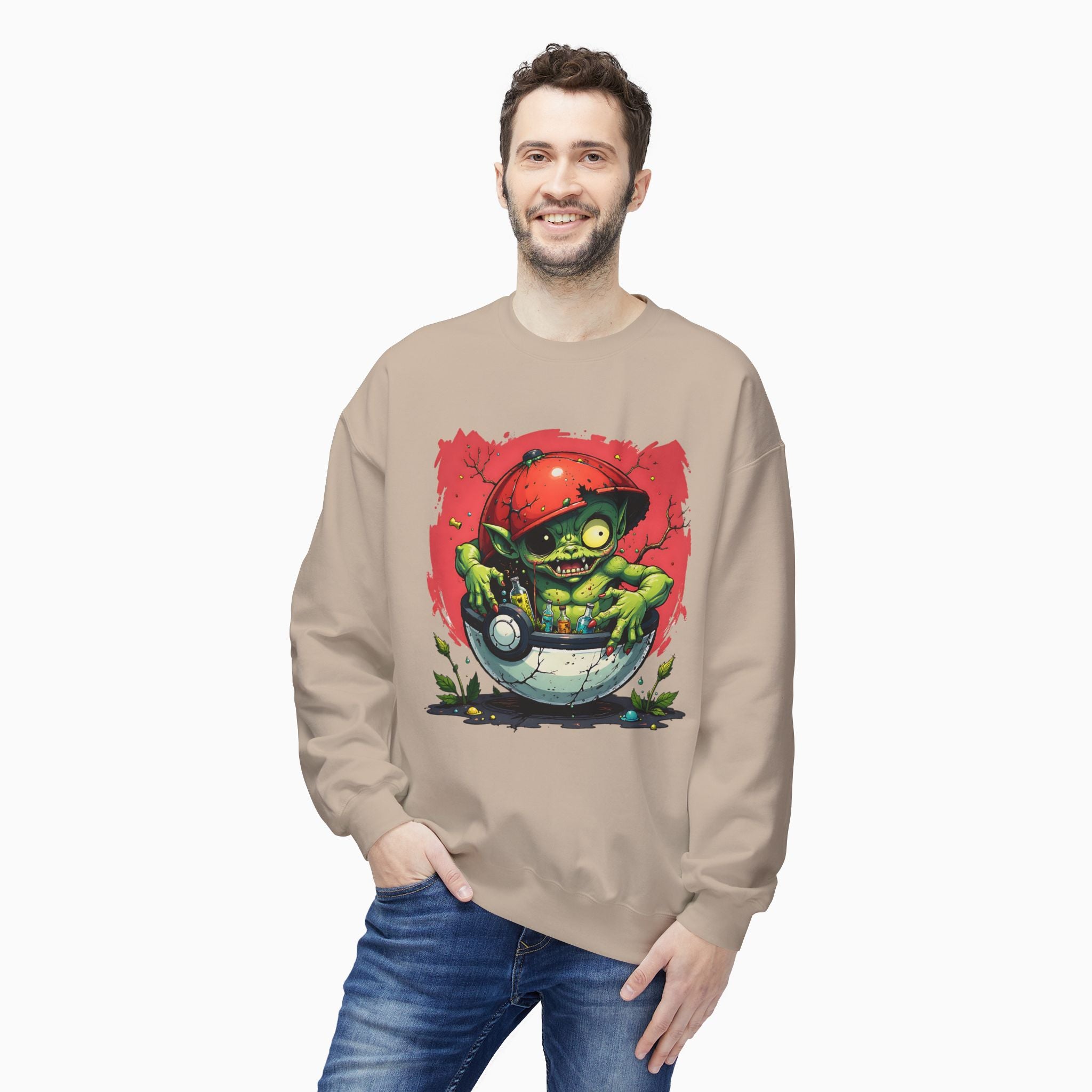 Zombie Poké Ball Unisex Sweatshirt