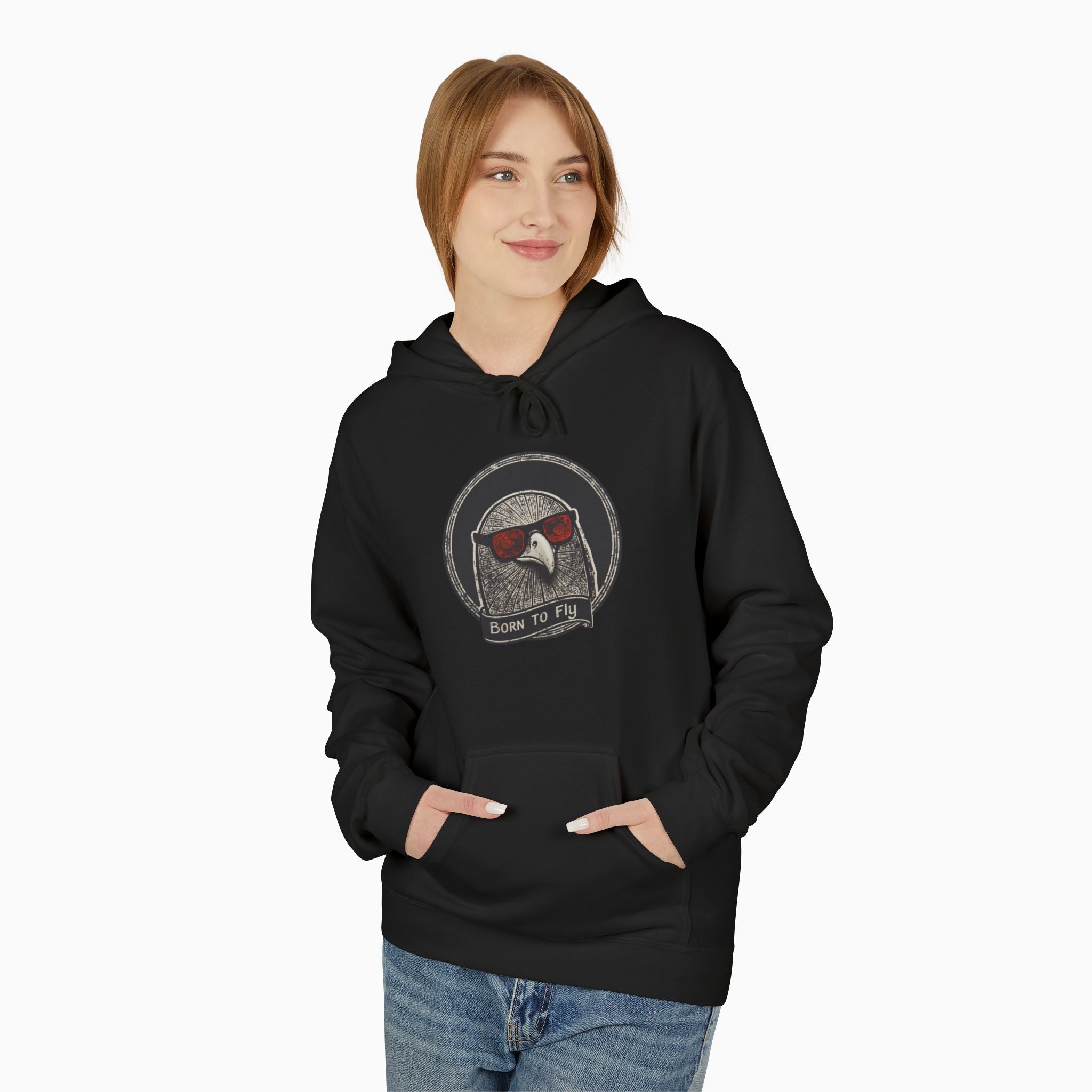 Born To Fly Eagle Unisex Hoodie