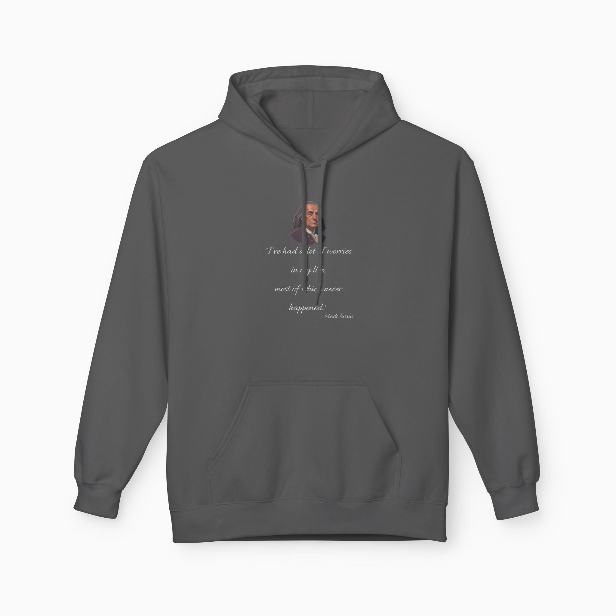 Mark Twain Life Advice Unisex Hoodie