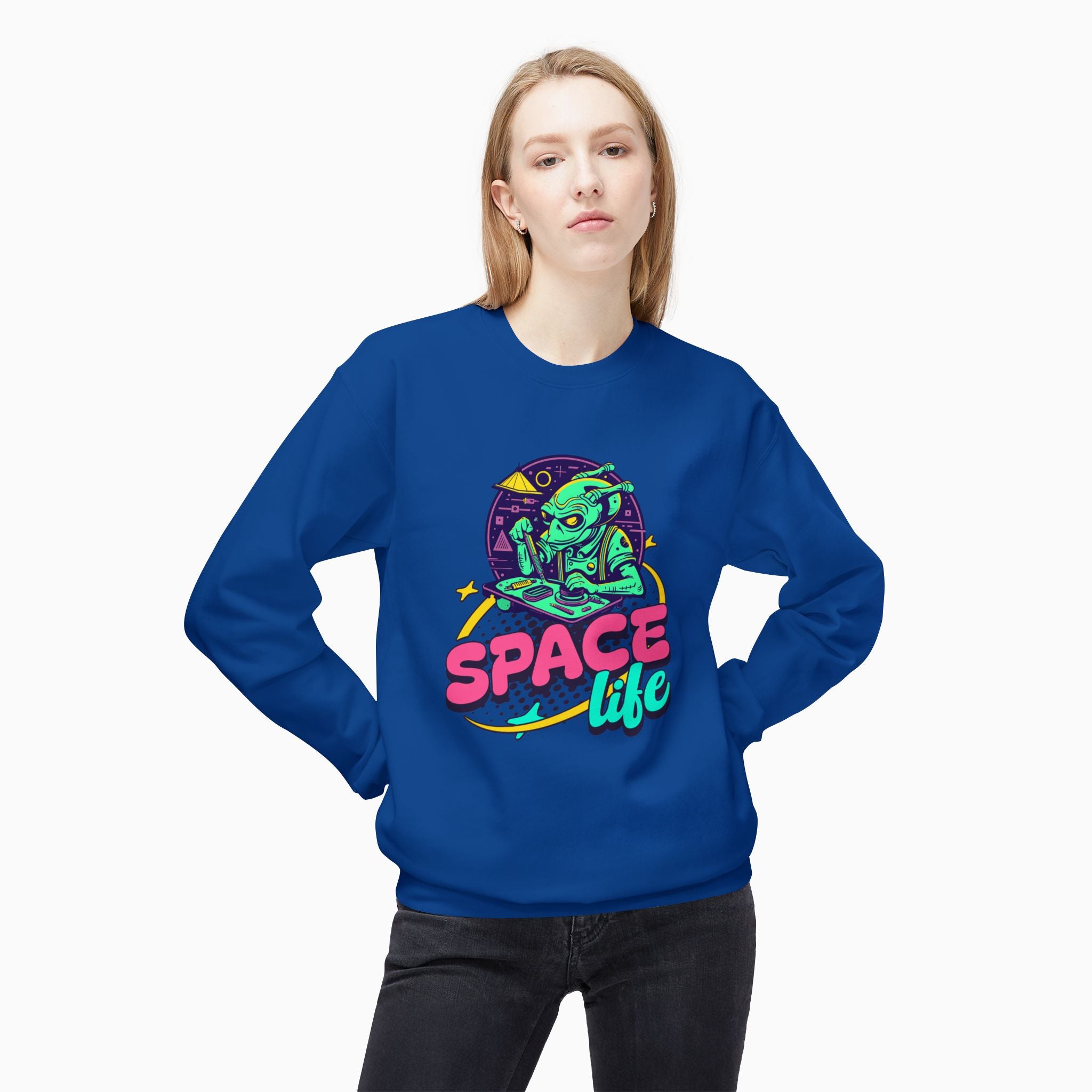 Alien Space Life Unisex Sweatshirt