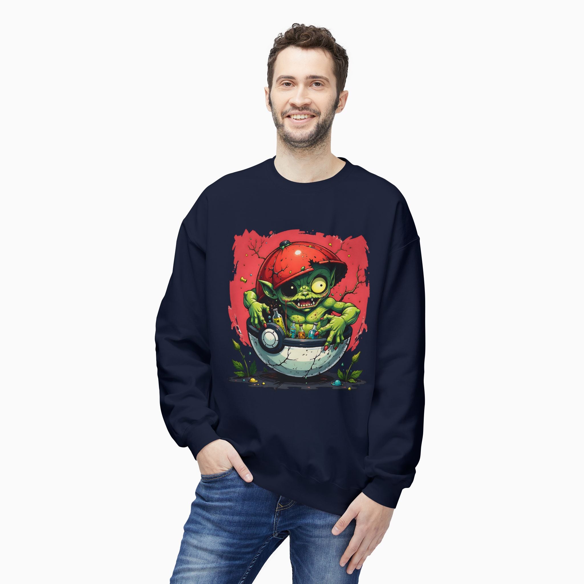 Zombie Poké Ball Unisex Sweatshirt