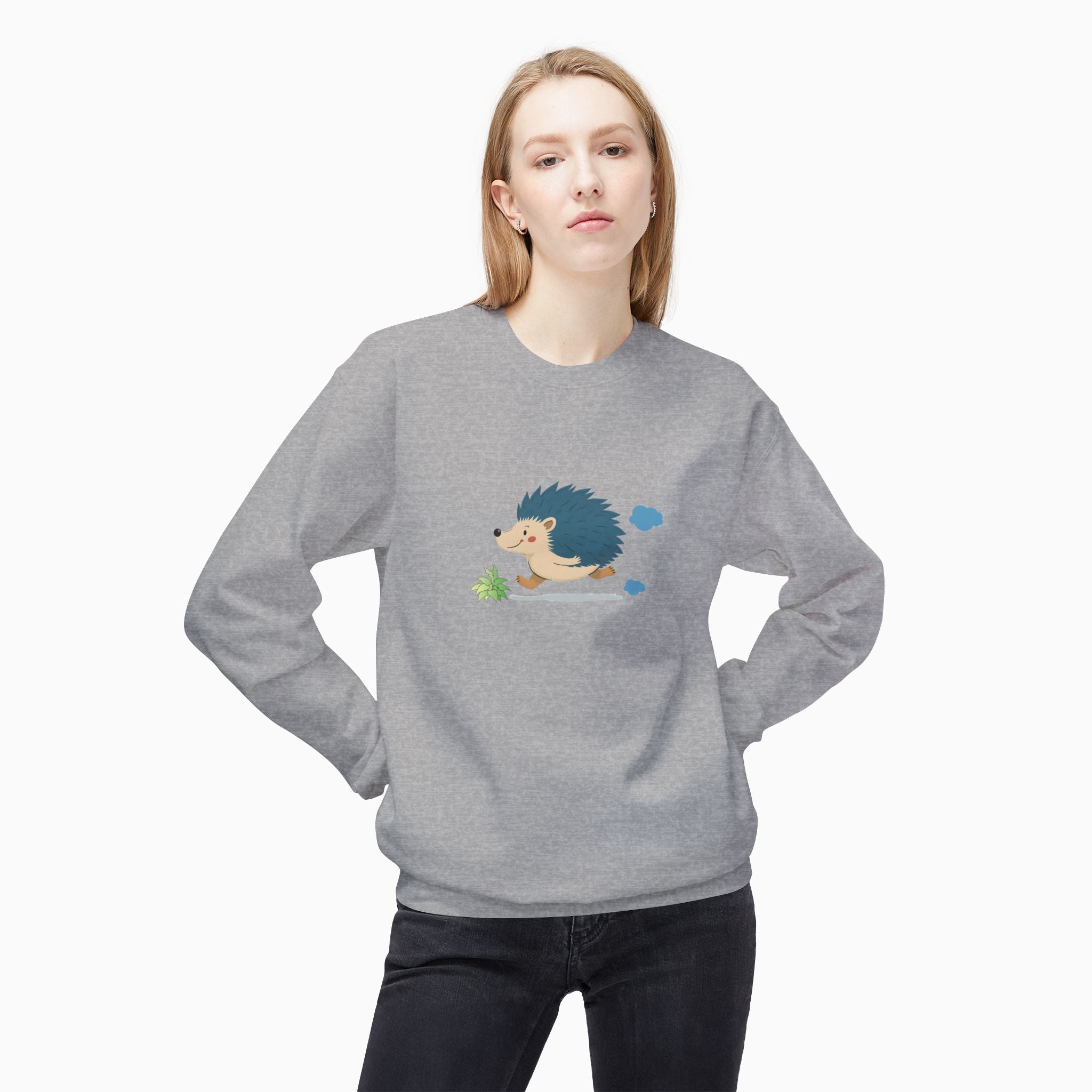 Cute Hedgehog Unisex Sweatshirt