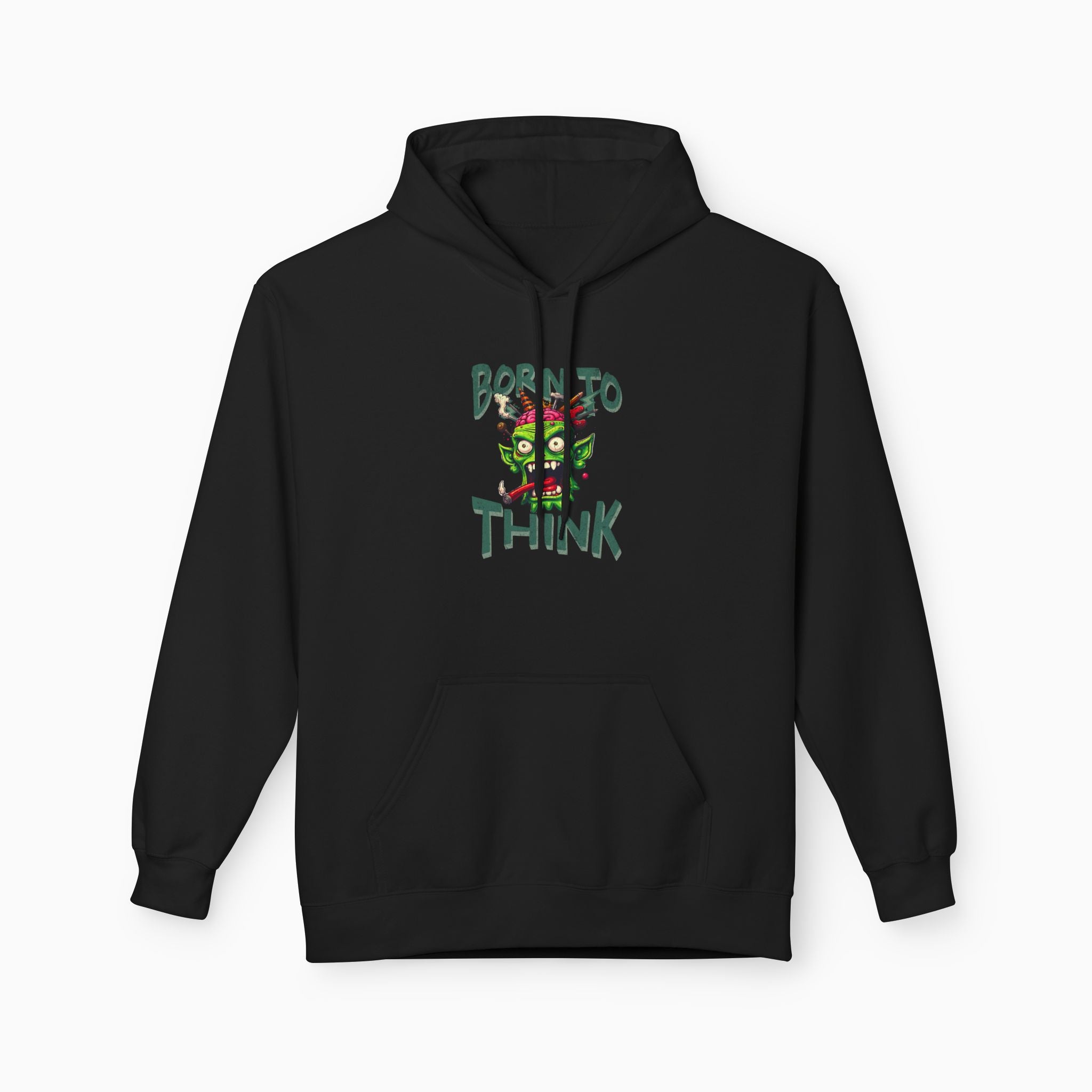 Born to Think Skull Unisex Hoodie