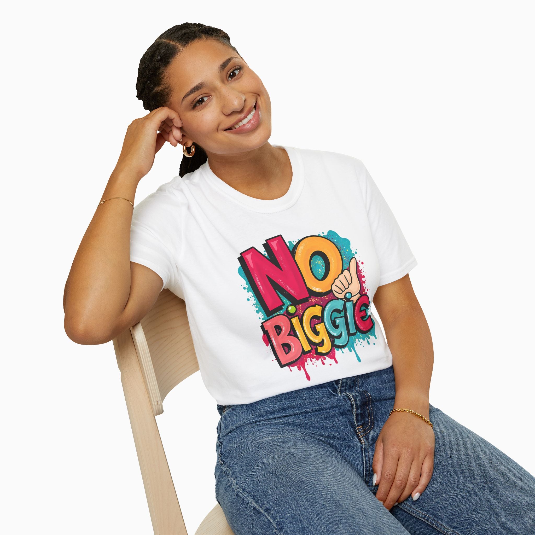 Thumbs Up & No Biggie Unisex T-Shirt