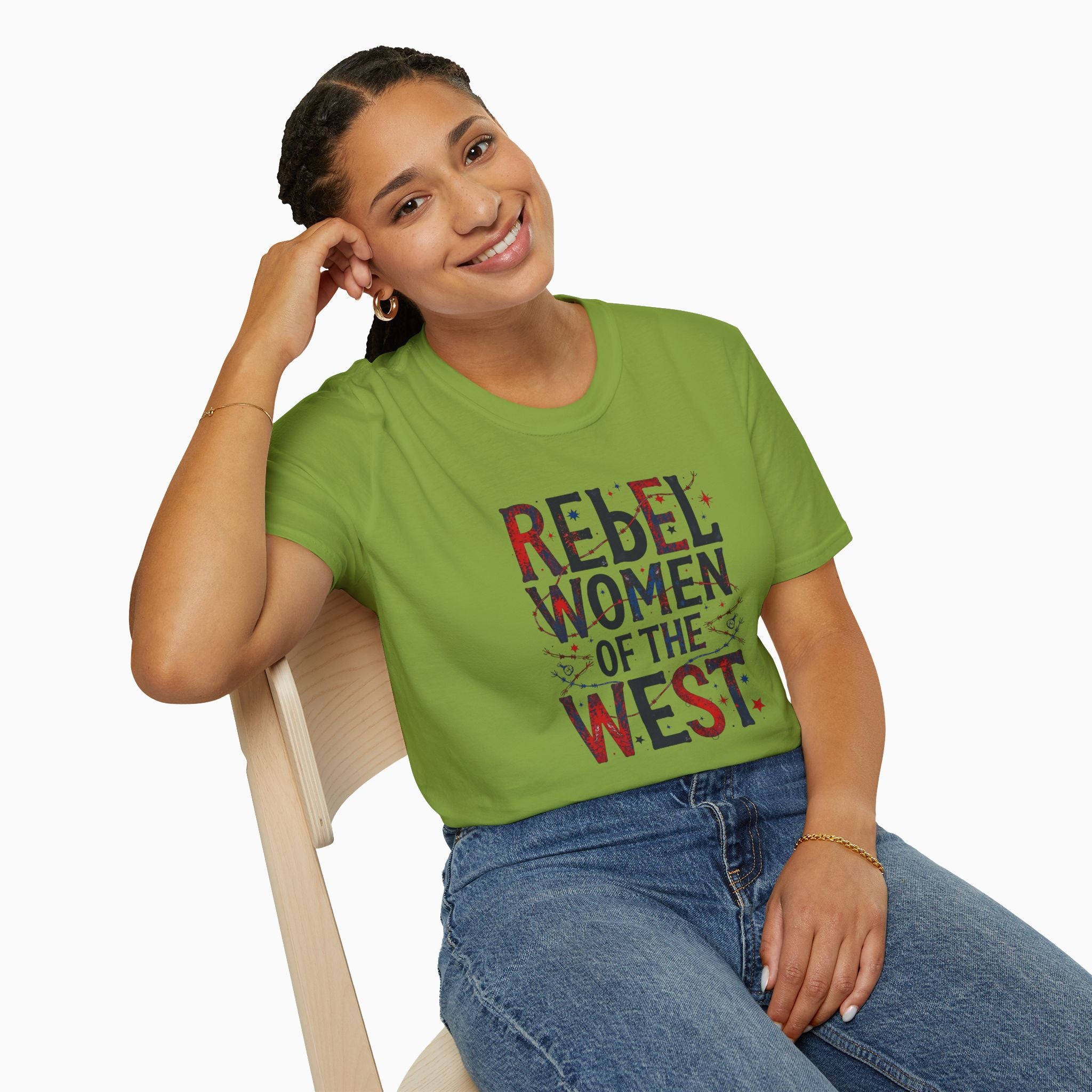 Rebel Women Of The West Unisex T-Shirt