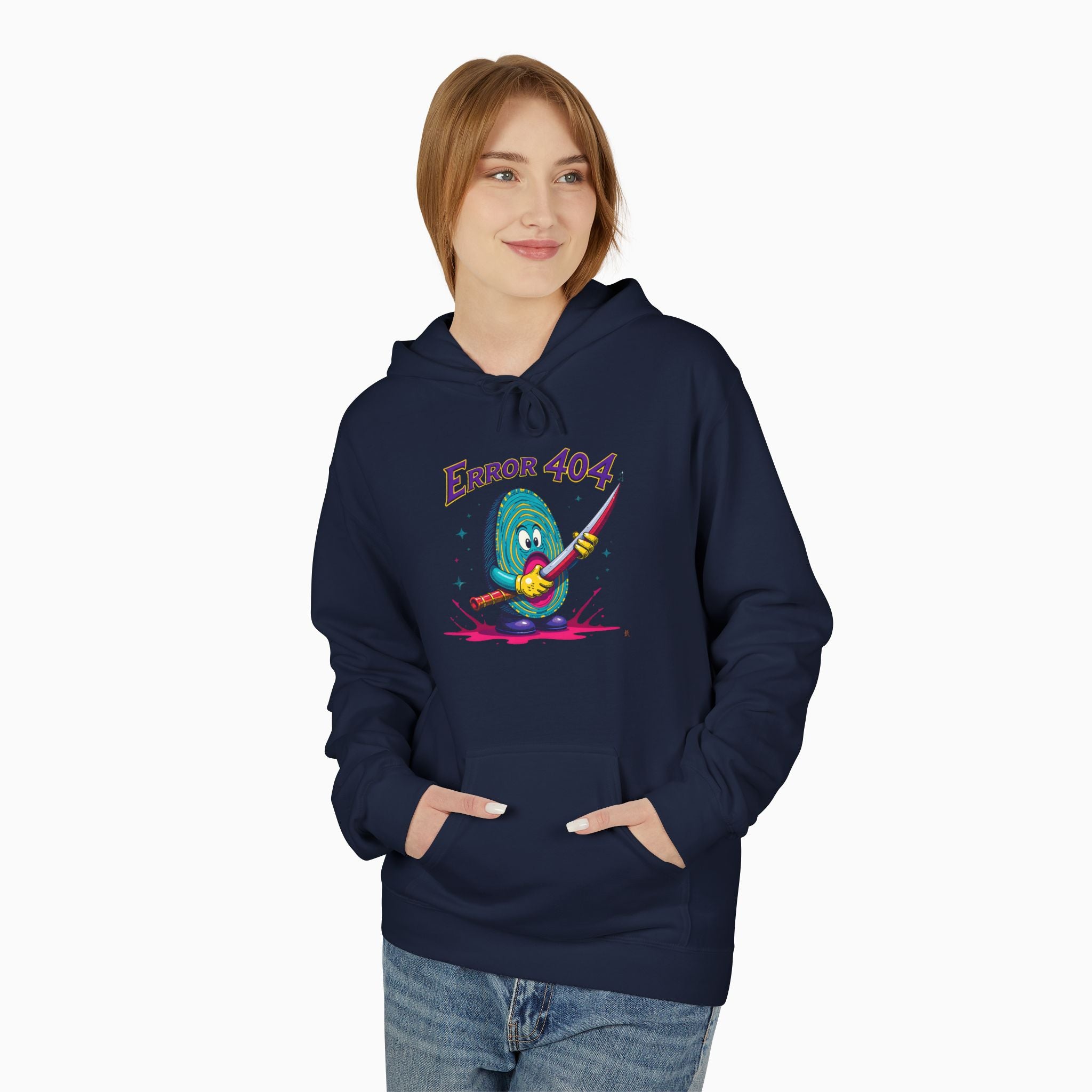 Blood Test Error 404 Unisex Hoodie