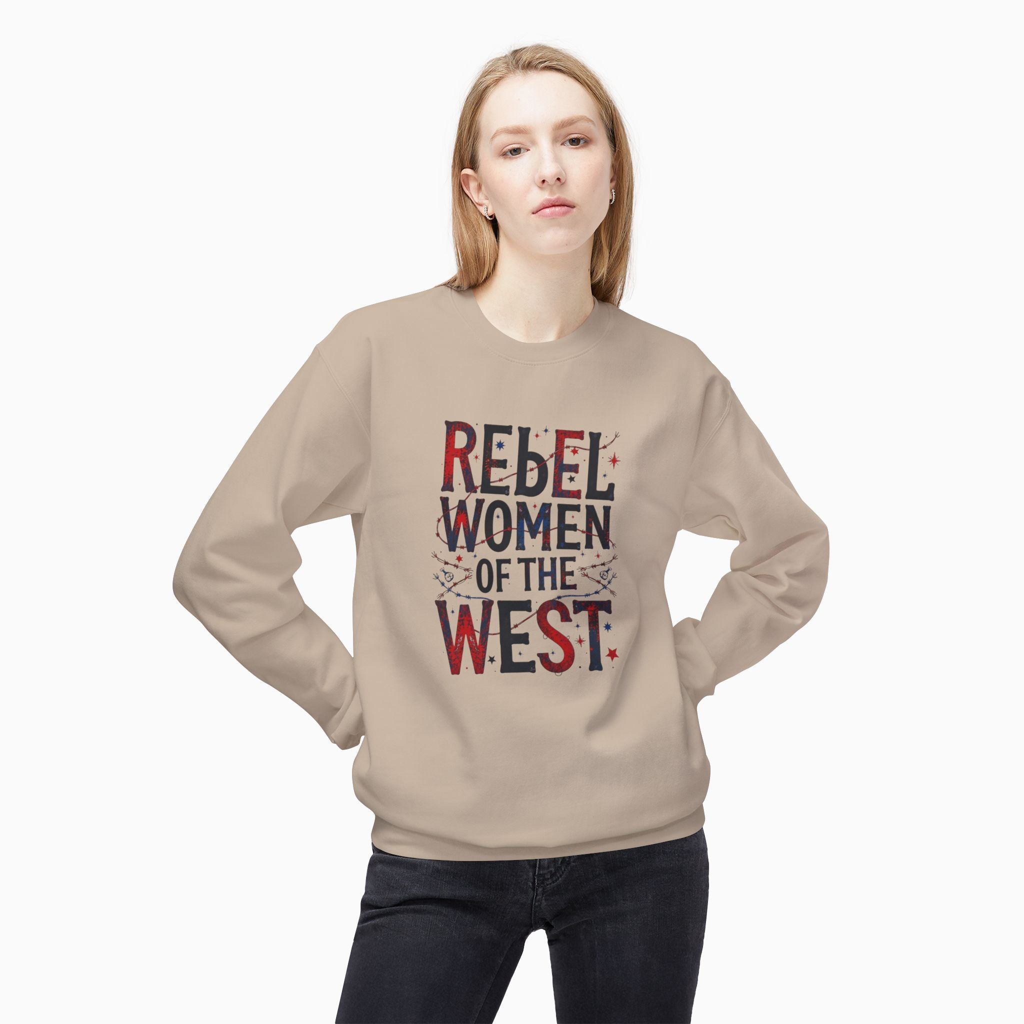 Rebel Women Of The West Unisex Sweatshirt