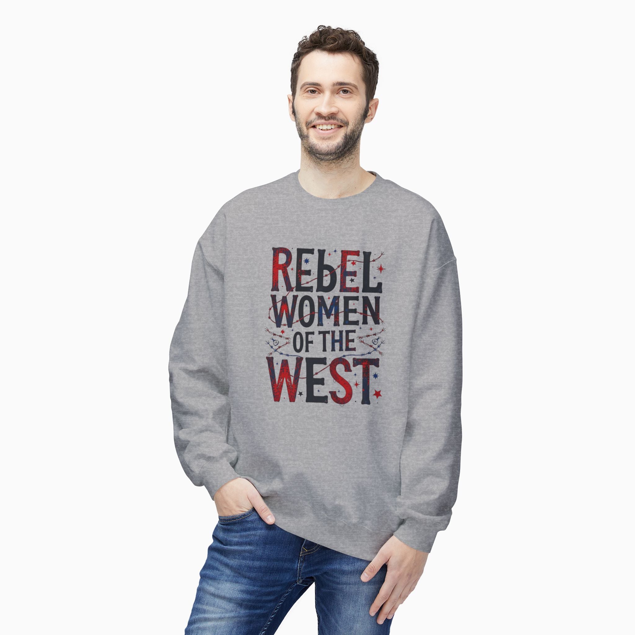 Rebel Women Of The West Unisex Sweatshirt