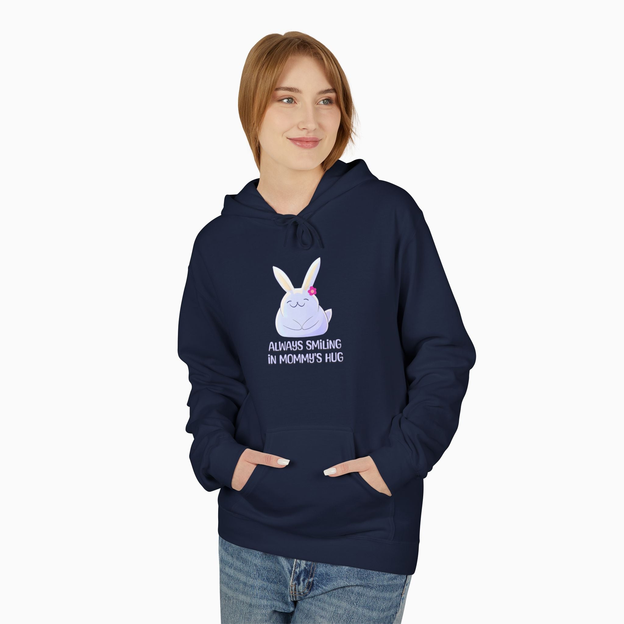 Always Smiling In Mommy's Hug Unisex Hoodie