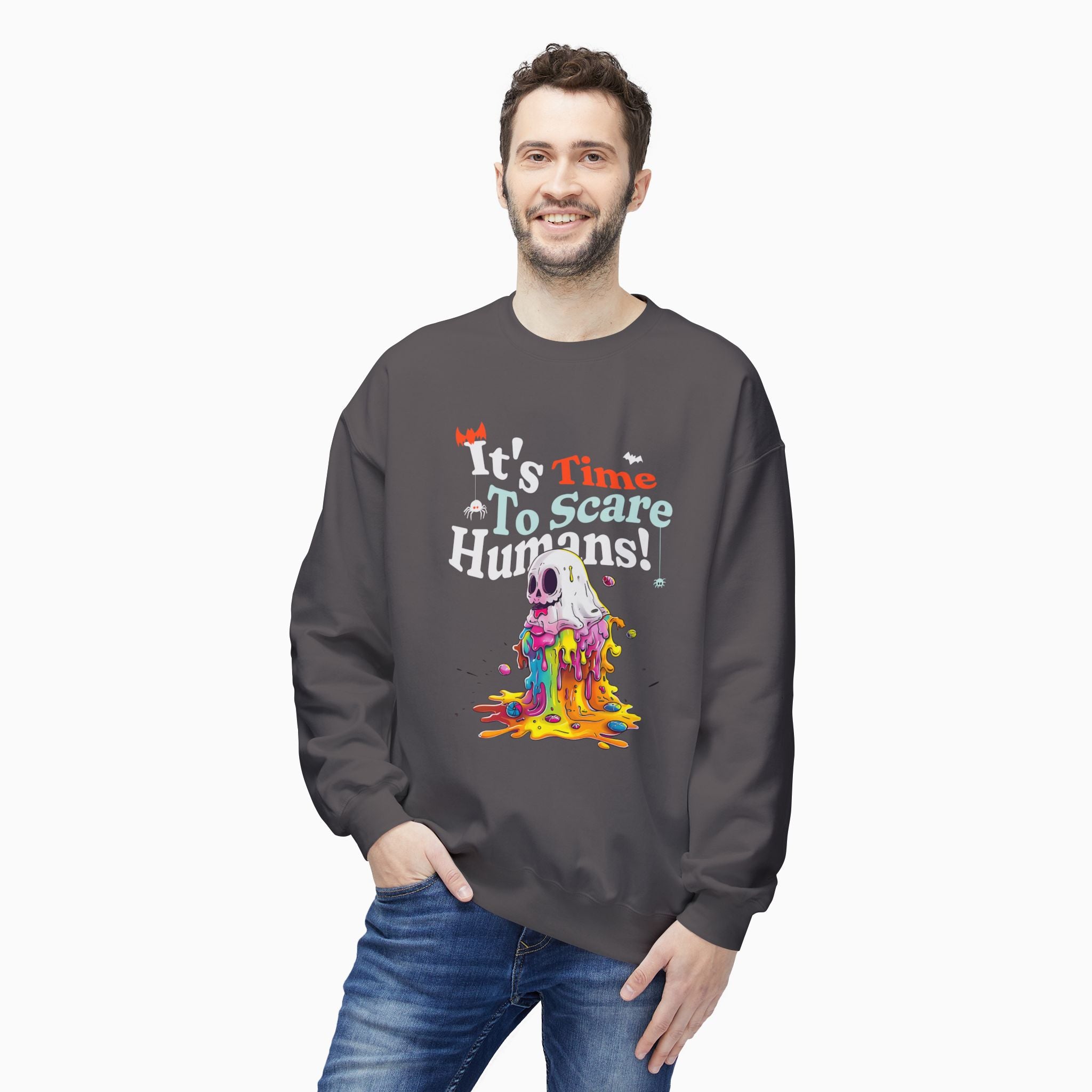 BOO! It's time to Scare People Unisex Sweatshirt