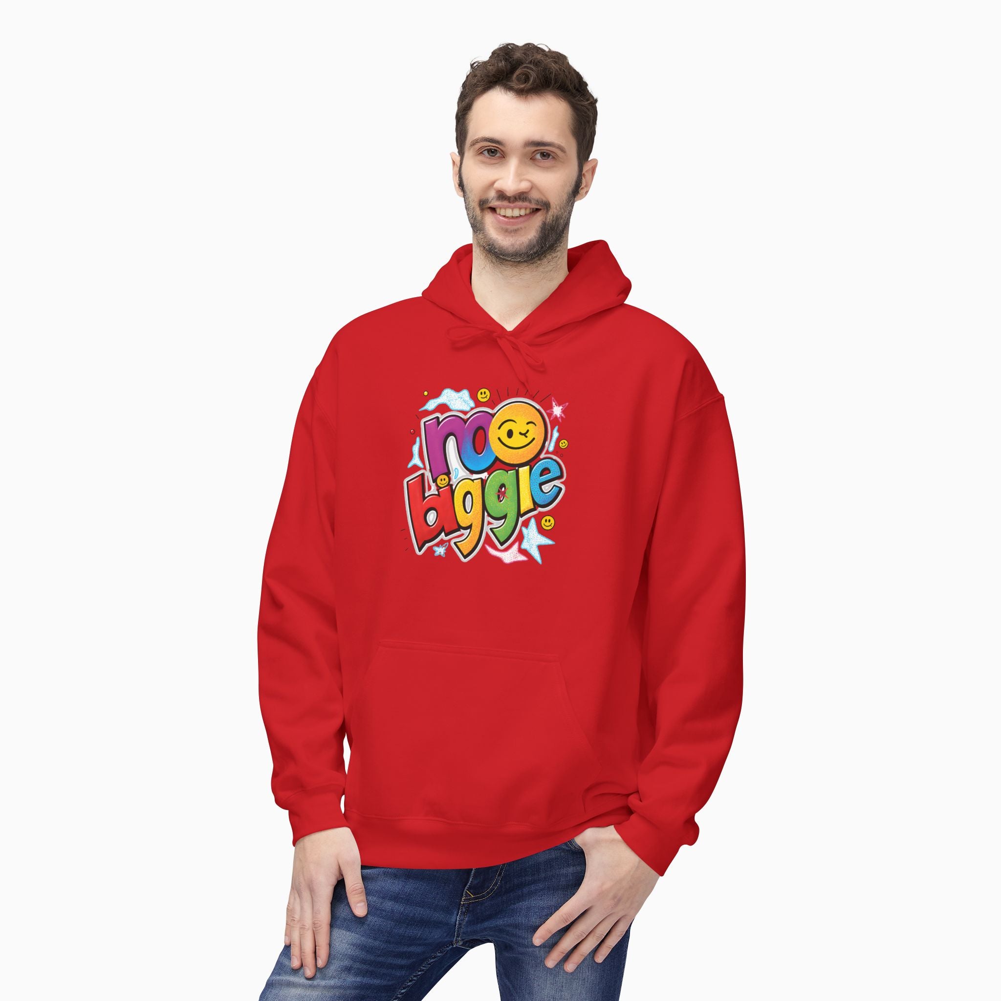 Emoji & No Biggie Unisex Hoodie