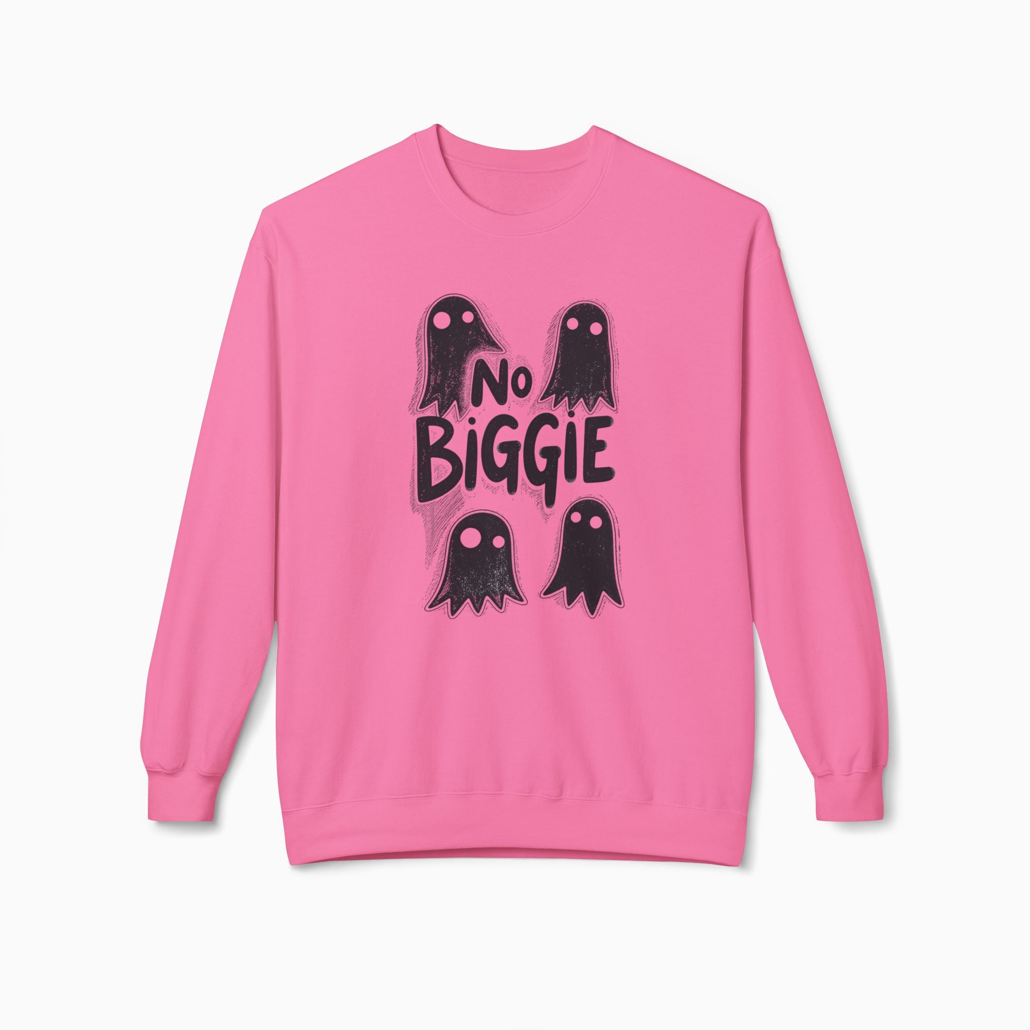 Boo Ghost & No Biggie Unisex Sweatshirt