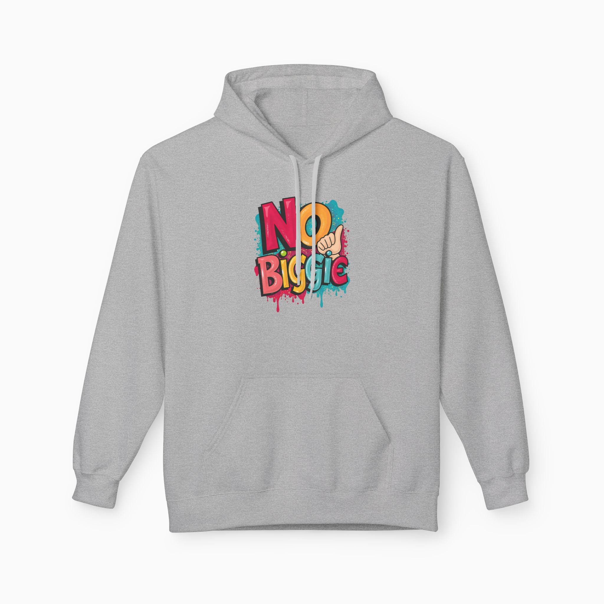 Thumbs Up & No Biggie Unisex Hoodie