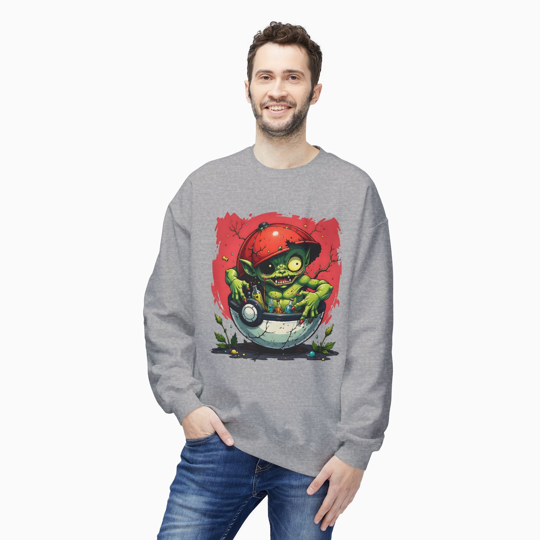 Zombie Poké Ball Unisex Sweatshirt