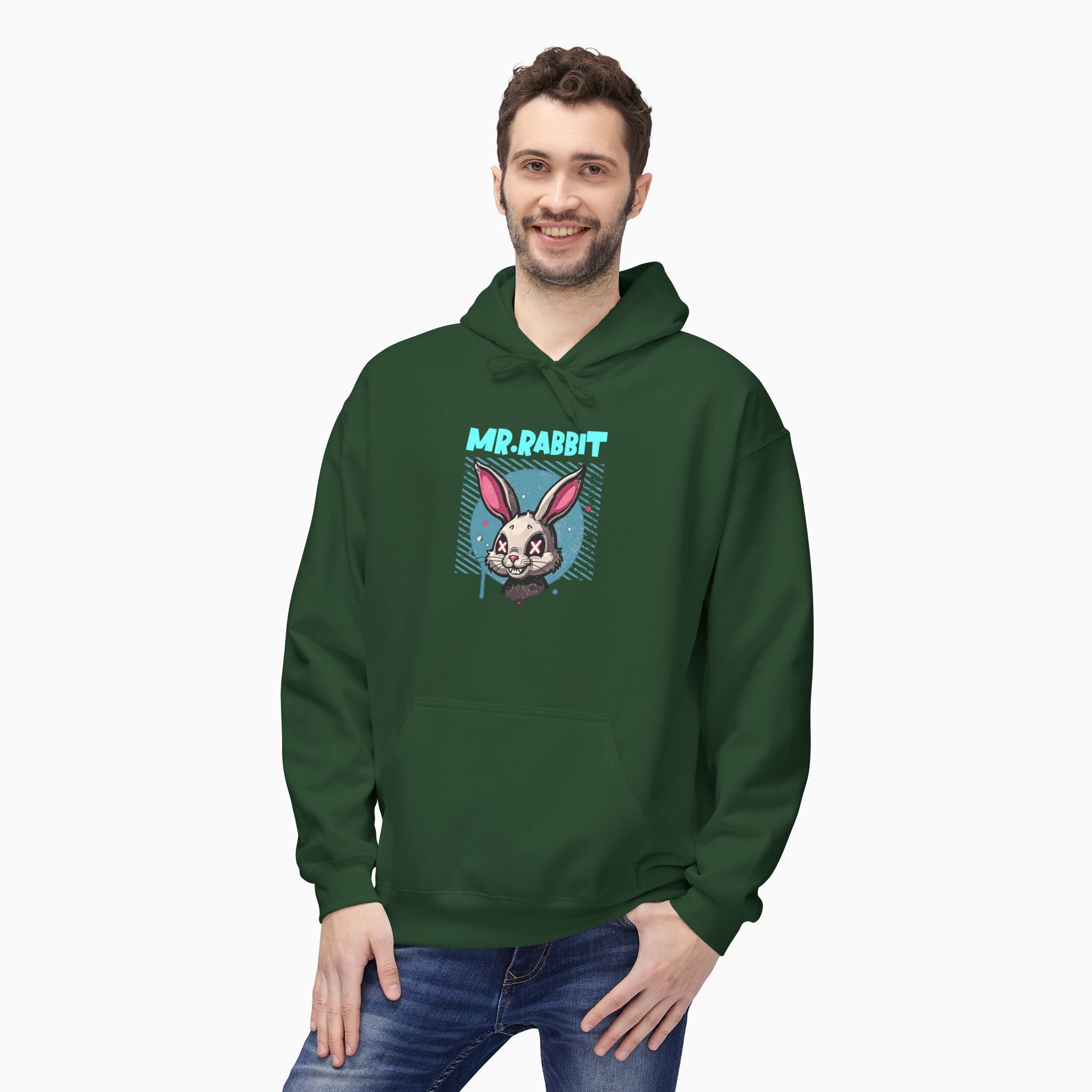 Mr Rabbit Unisex Hoodie