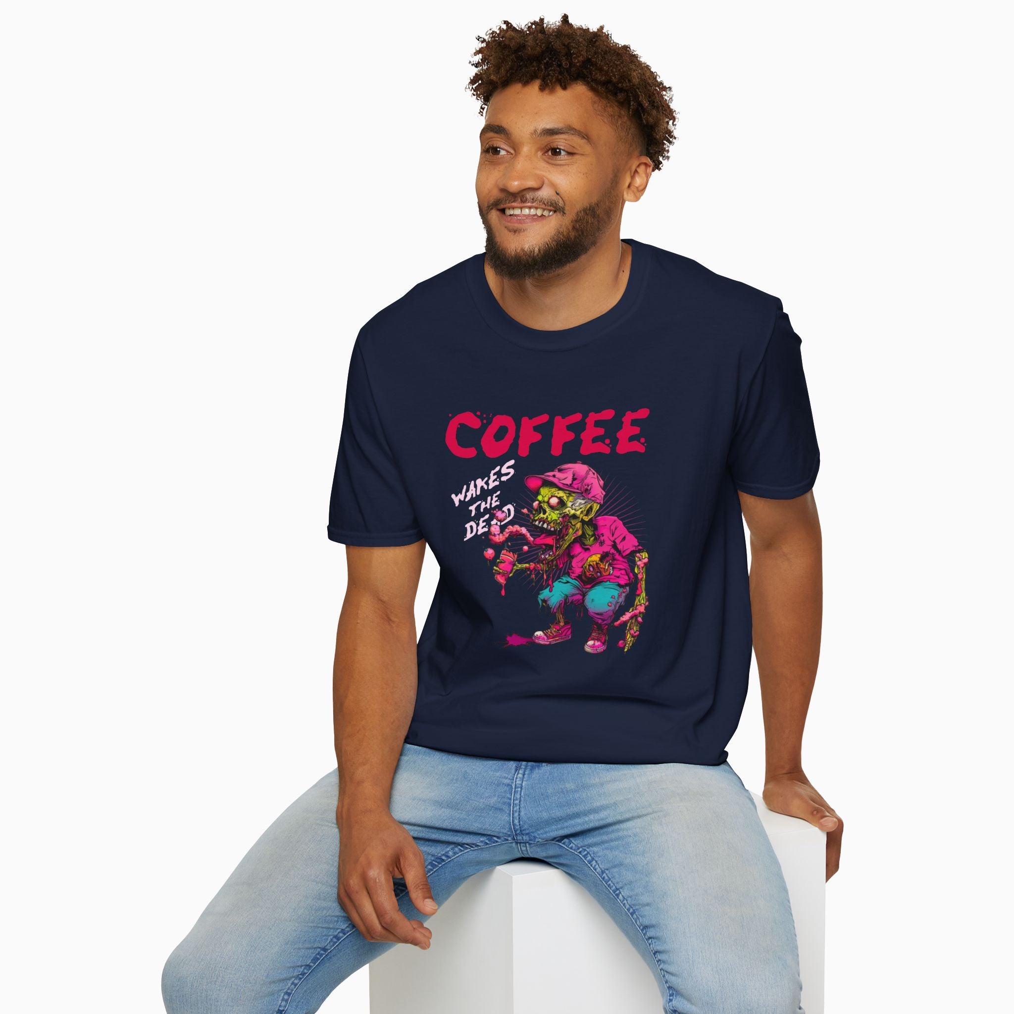 Coffee Wakes The Dead Unisex T-Shirt