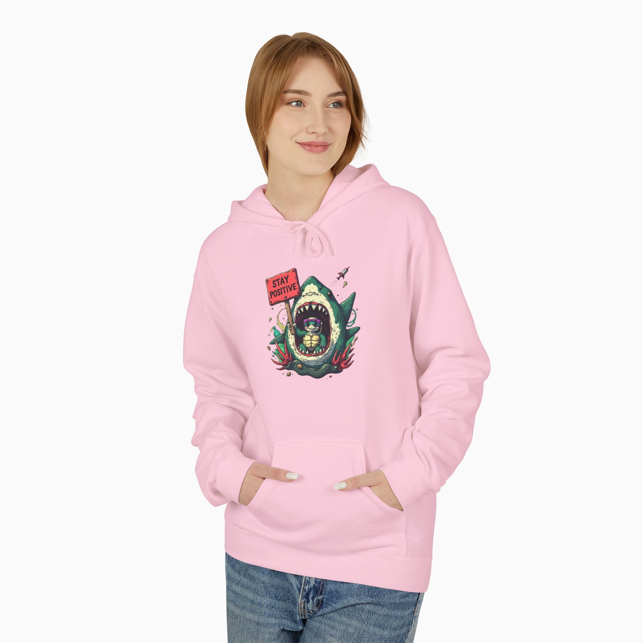 Stay Positive Unisex Hoodie