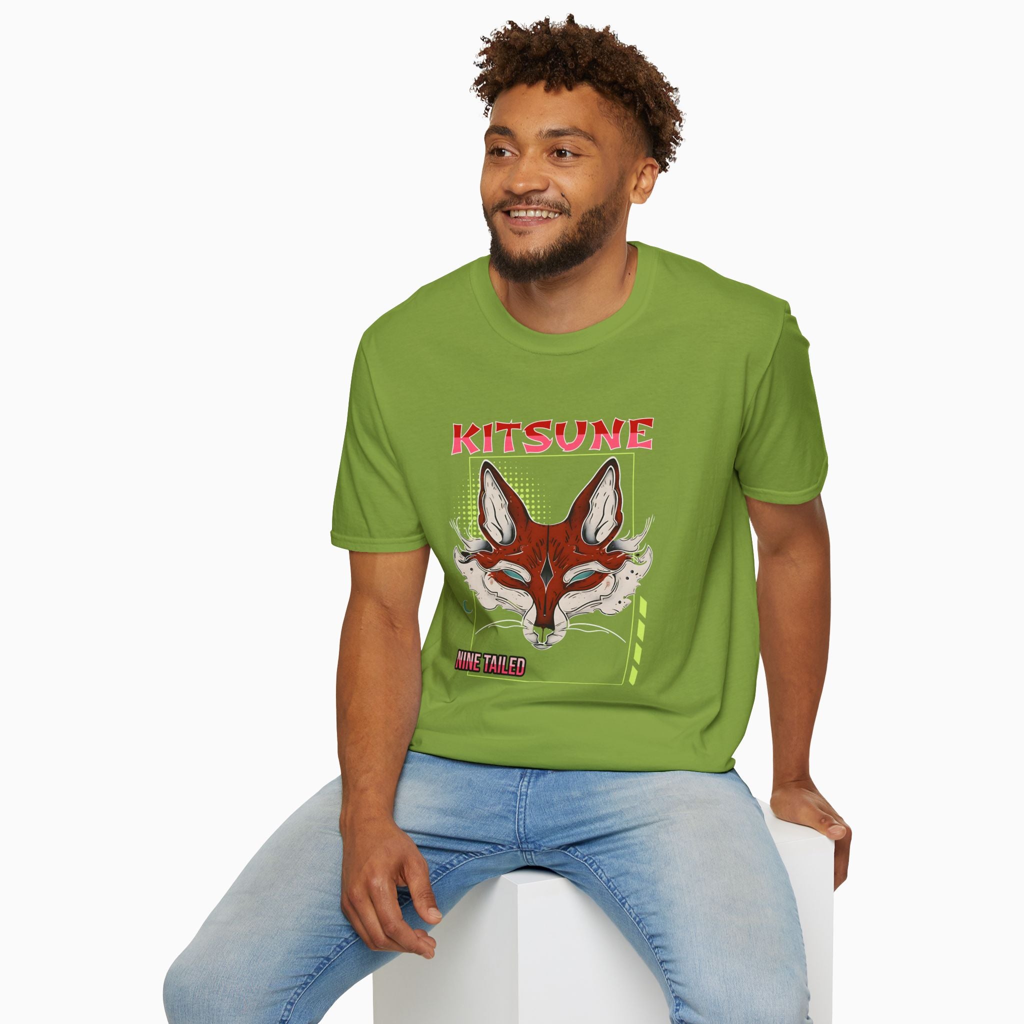 Kitsune Nine Tailed Fox Unisex T-Shirt