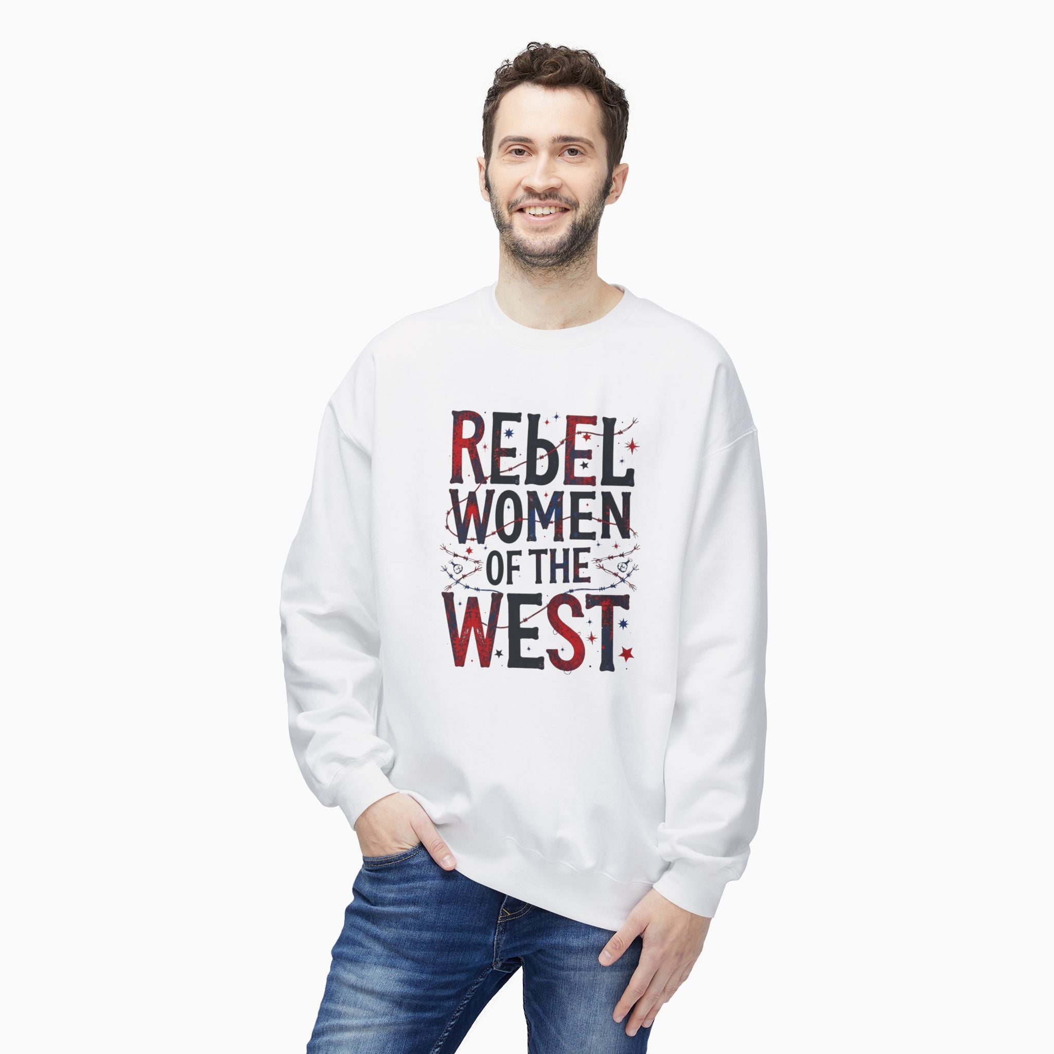 Rebel Women Of The West Unisex Sweatshirt