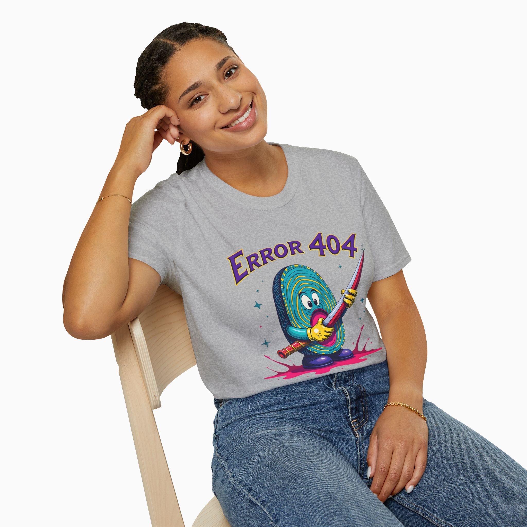 Blood Test Error 404 Unisex T-Shirt