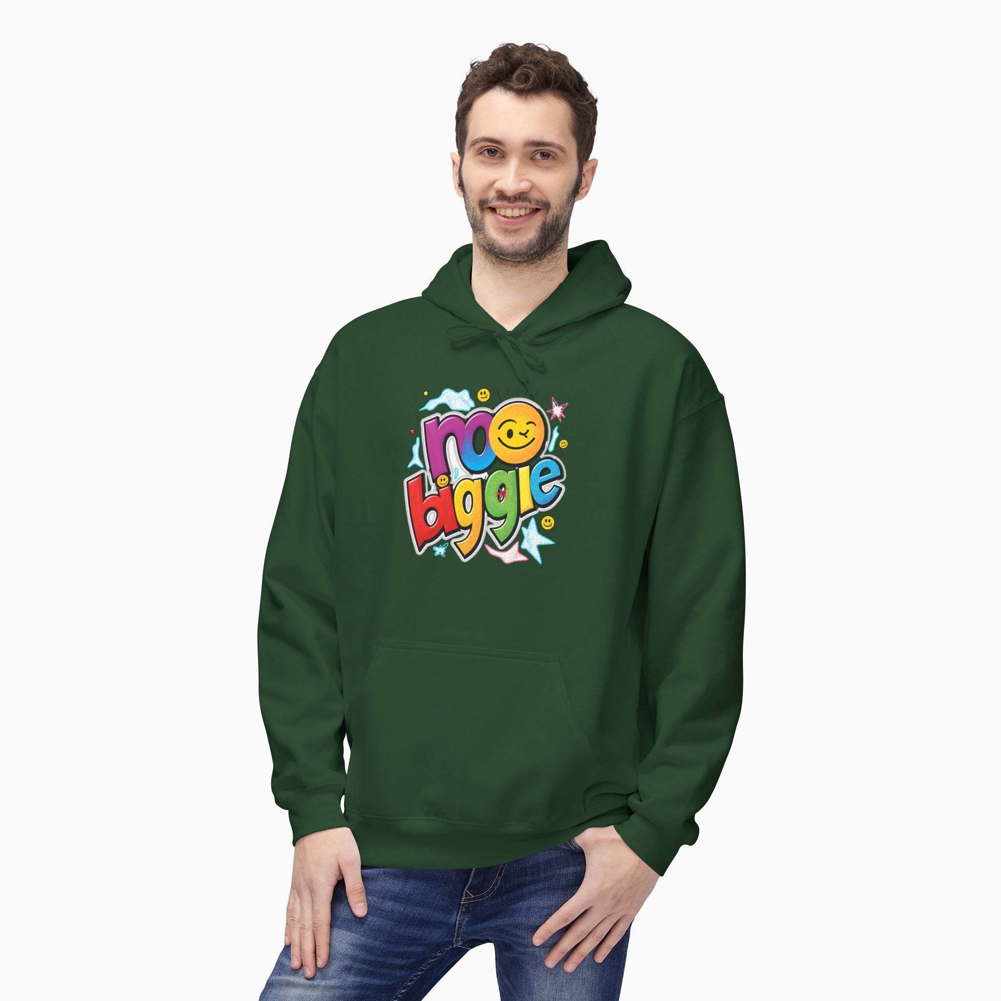 Emoji & No Biggie Unisex Hoodie