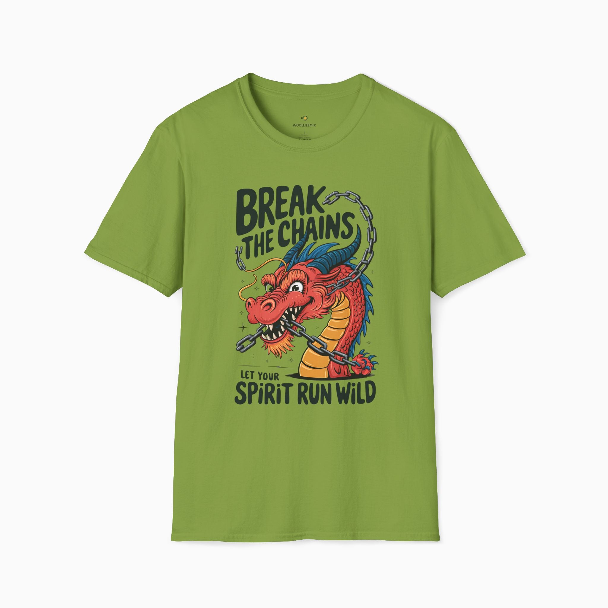 China Dragon Break the Chains Unisex T-Shirt