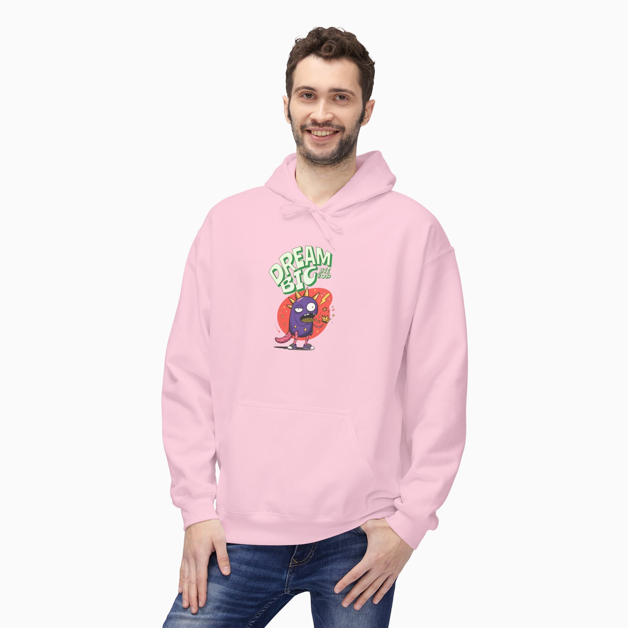 Dream Big, Live Bold Unisex Hoodie