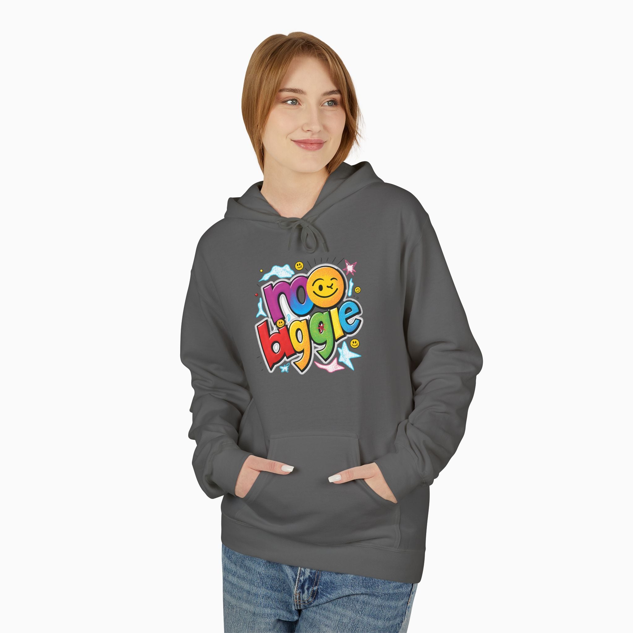 Emoji & No Biggie Unisex Hoodie