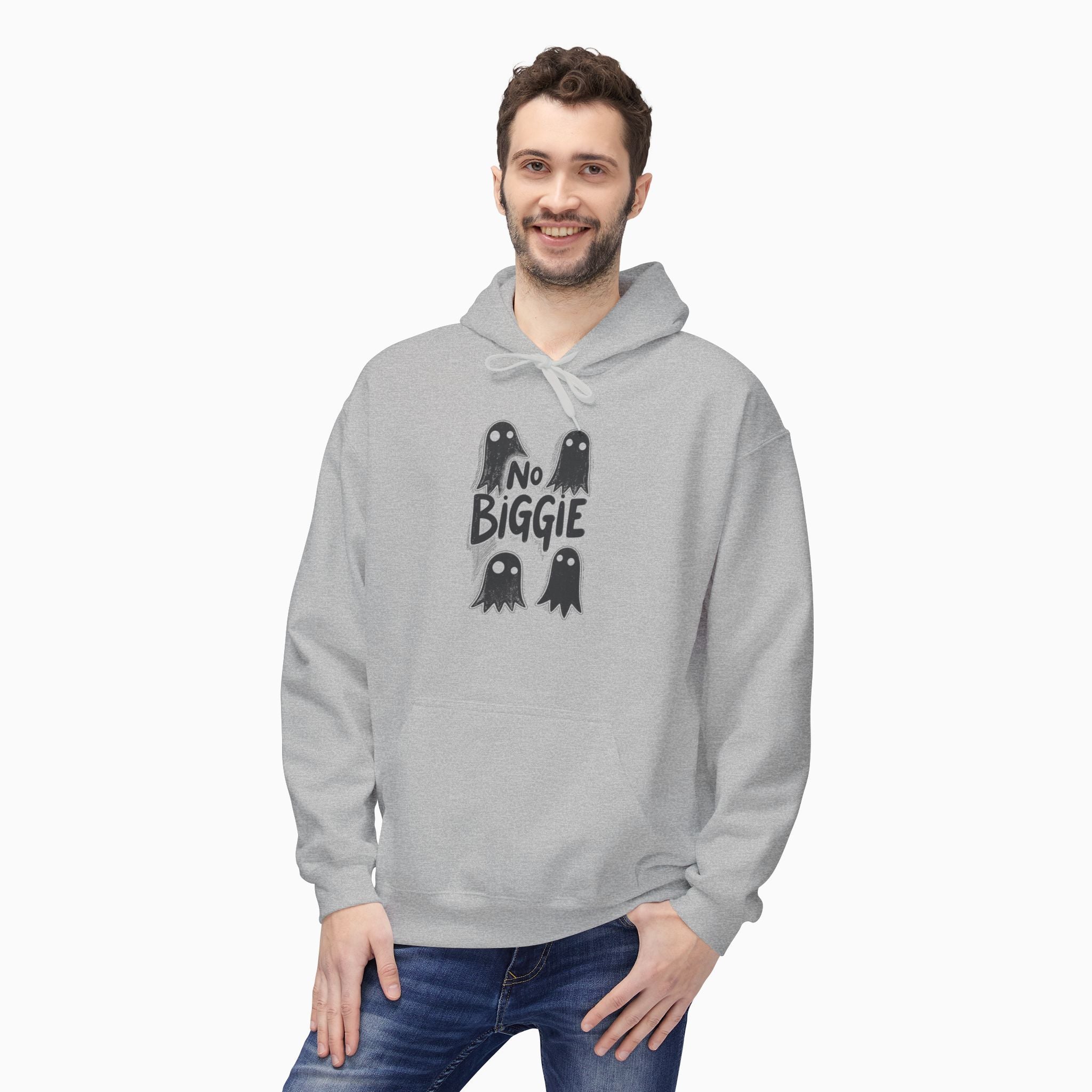 Boo Ghost & No Biggie Unisex Hoodie