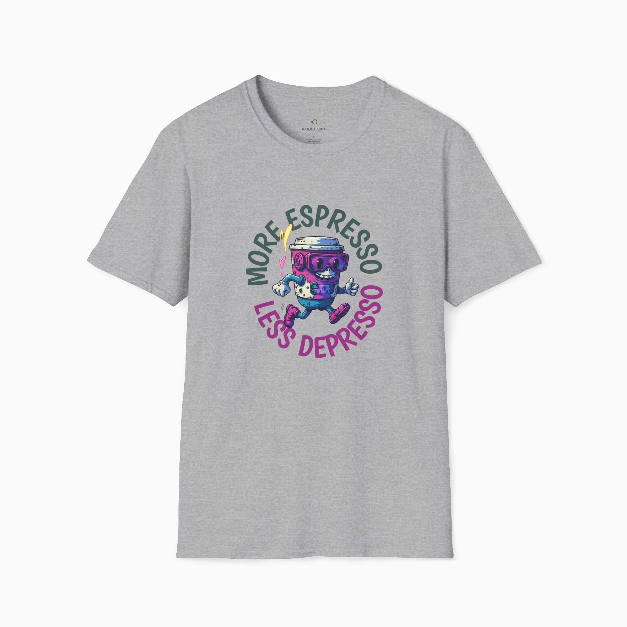 More Espresso Less Depresso Unisex T-Shirt