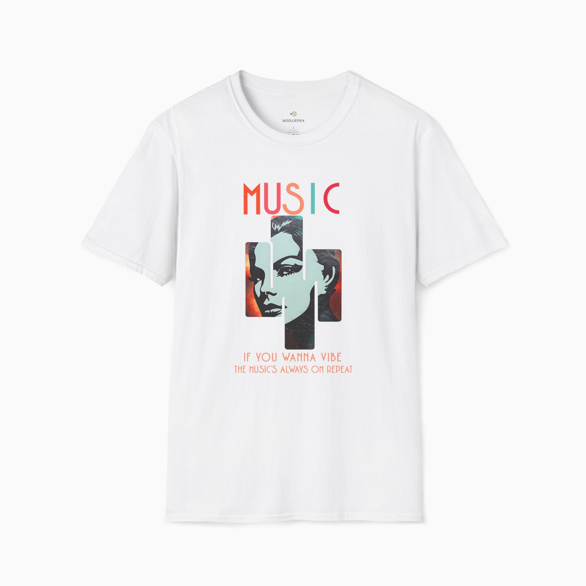 If You Wanna Vibe, The Music's Always On Repeat Unisex T-Shirt