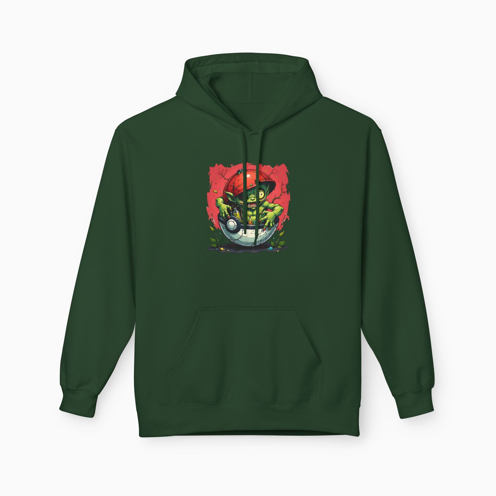 Zombie Poké Ball Unisex Hoodie