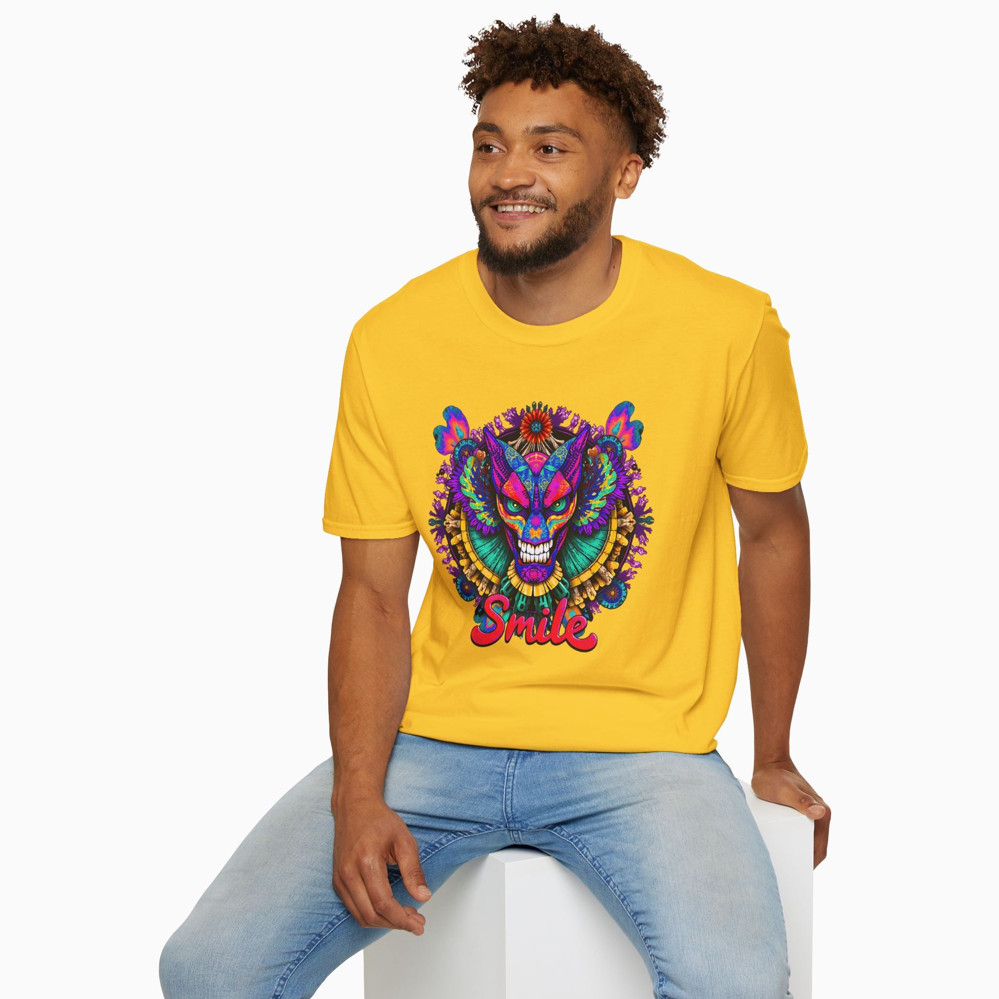 Dragon Smile Pixel Art Unisex T-Shirt