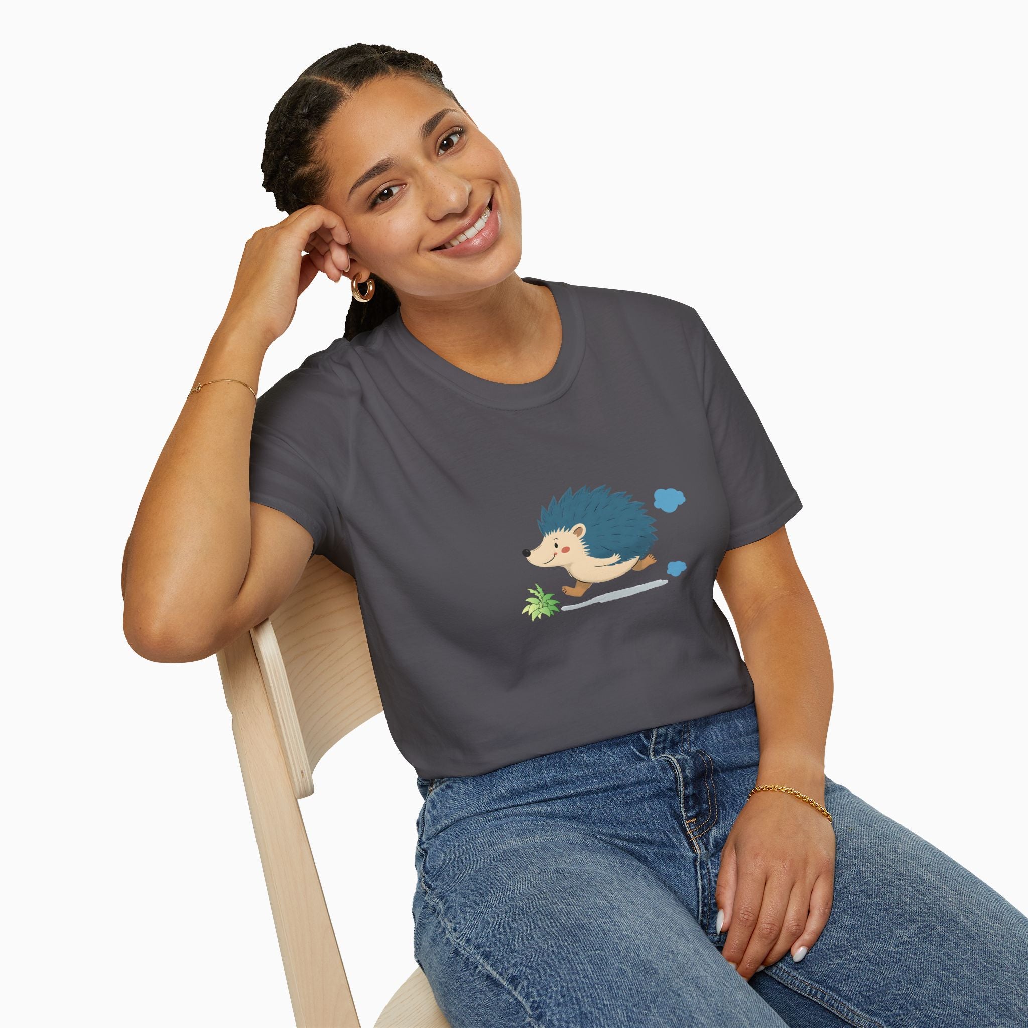 Cute Hedgehog Unisex T-Shirt