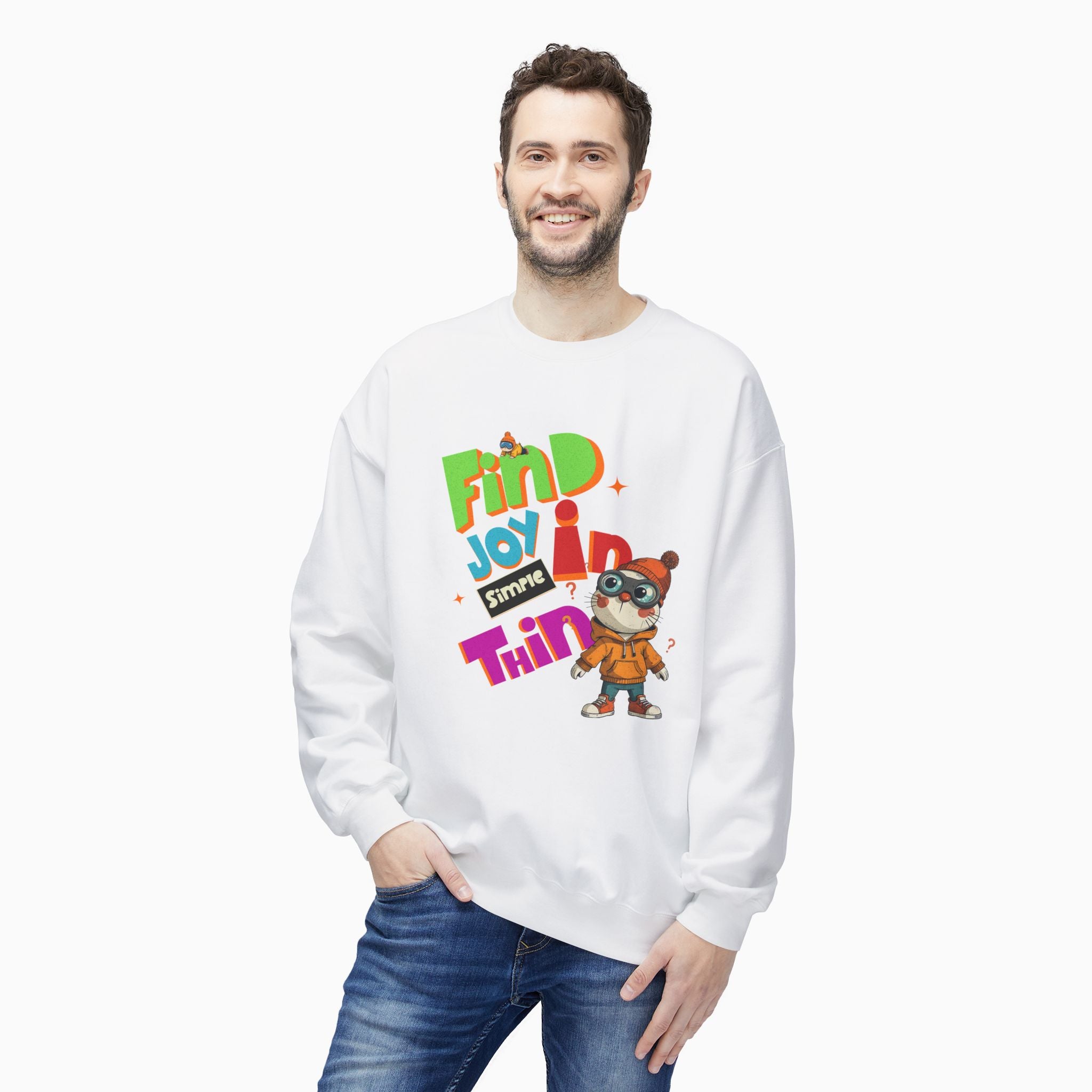 Find Joy In Simple Things Unisex Sweatshirt