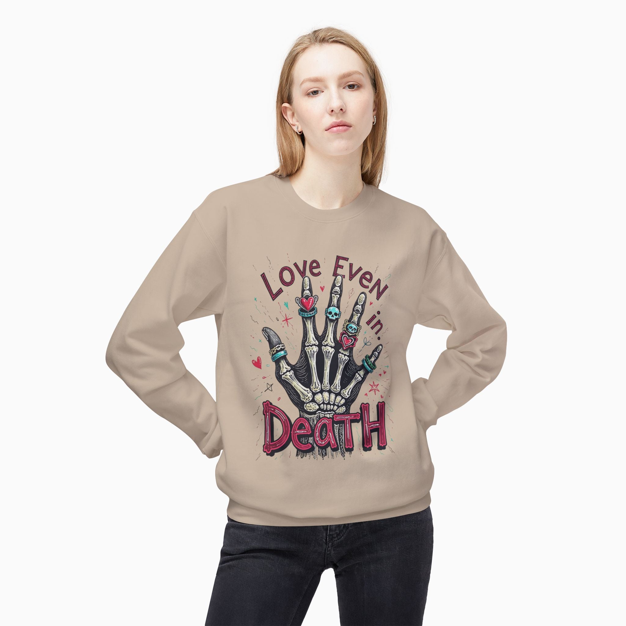 Love Even In Death Unisex Sweatshirt